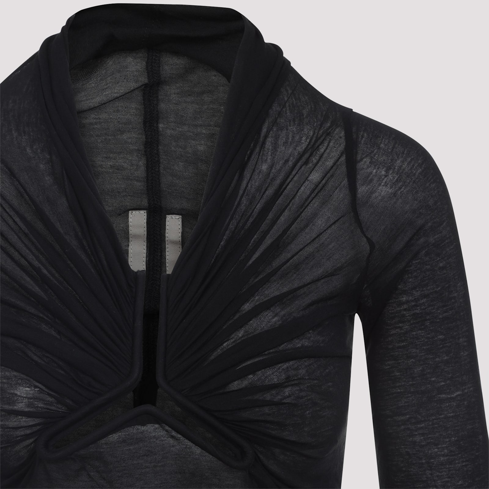 Rick Owens Allanah Long Sleeves Top Women In Black