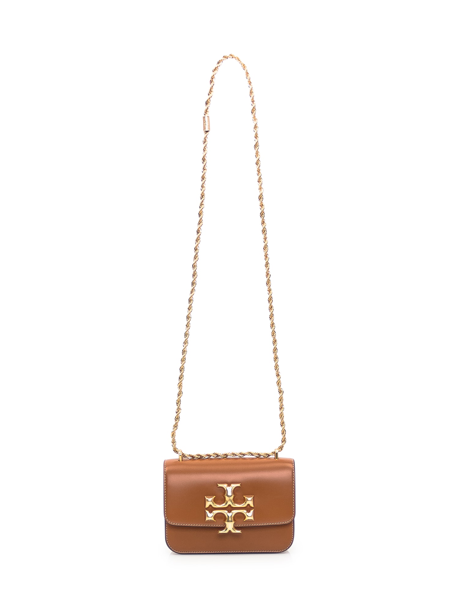 Shop Tory Burch Small Eleanor Bag In Whiskey