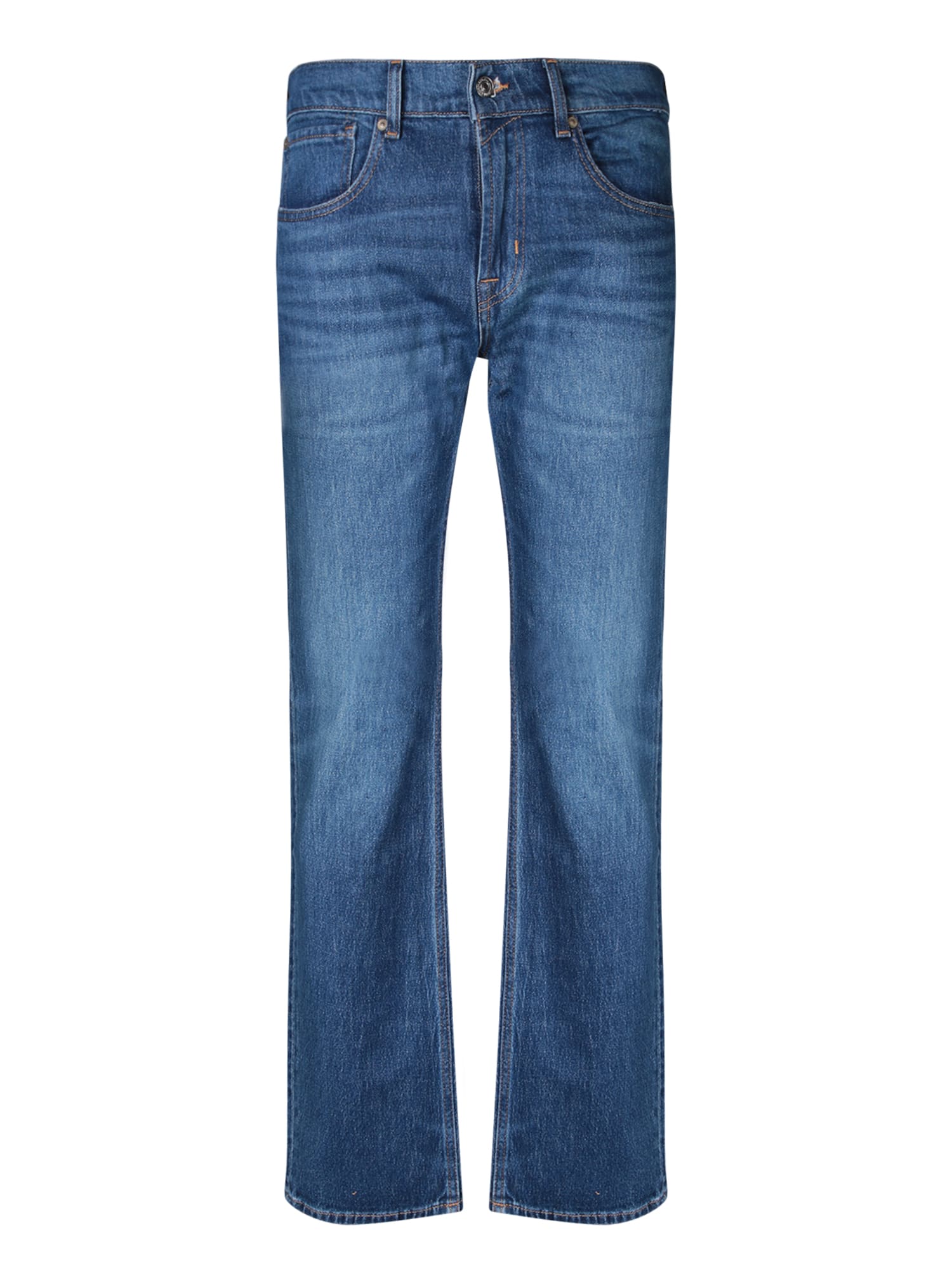 Shop 7 For All Mankind The Straight Exchange Blue Jeans