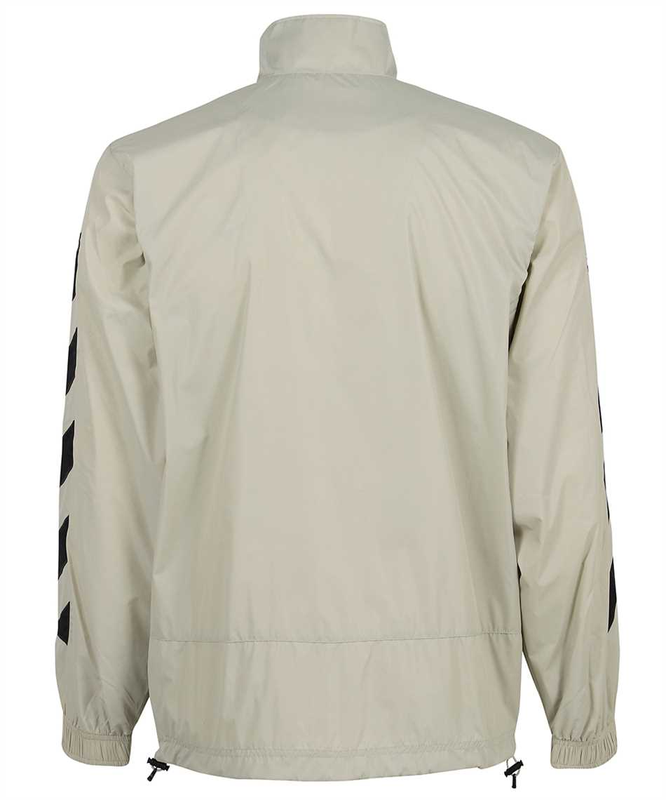 Shop Off-white Nylon Jacket In Beige