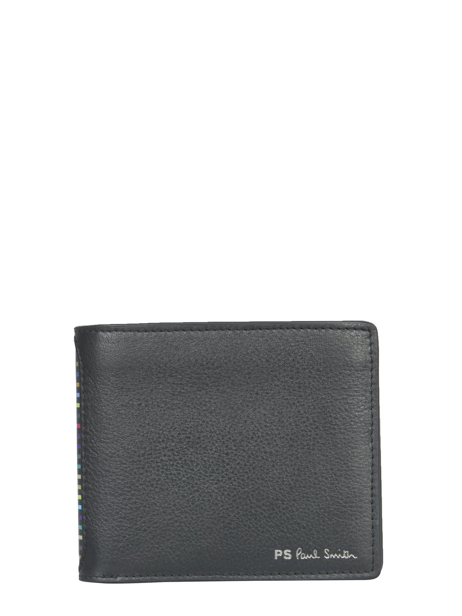 PS by Paul Smith Leather Bi-fold Wallet