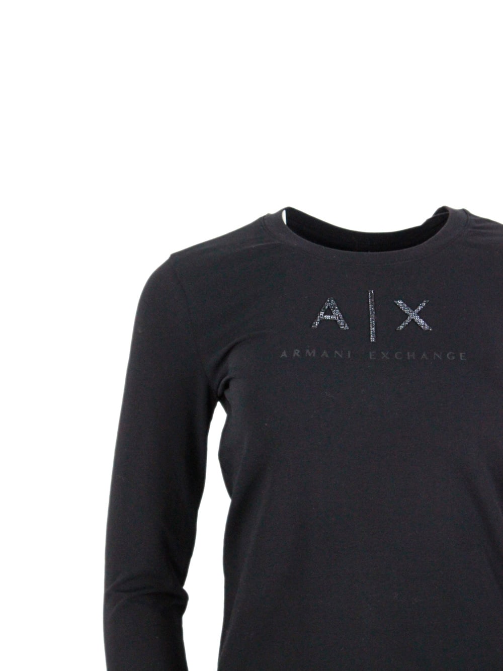 Armani Exchange T-shirts And Polos In Black