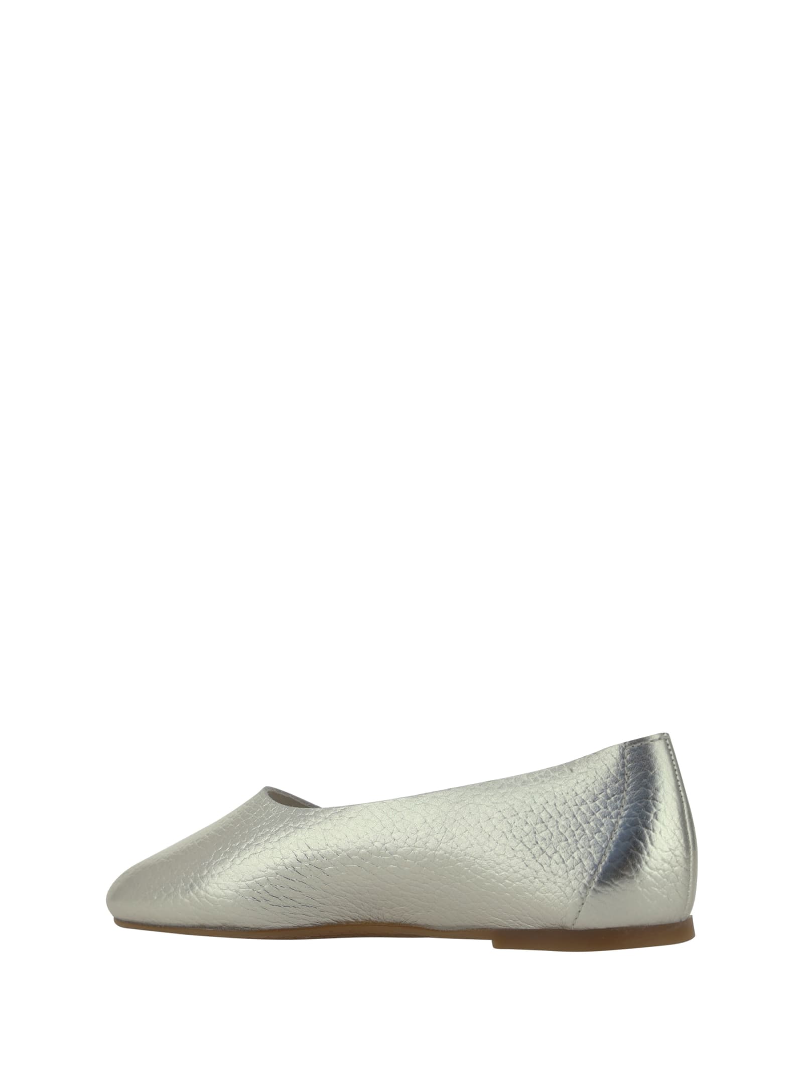 Shop Pedro Garcia Almudena Ballerinas In Sterling