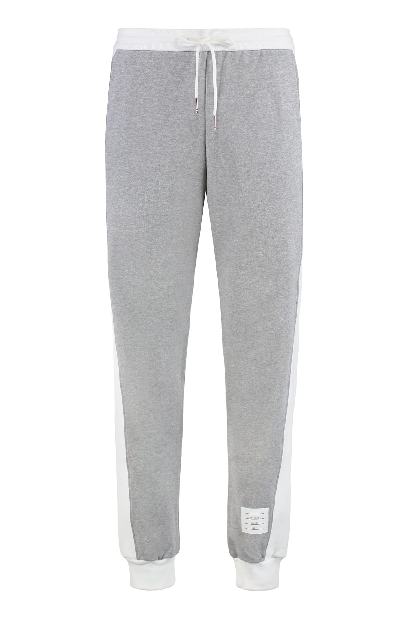 Thom Browne Cotton Track-pants In Gray