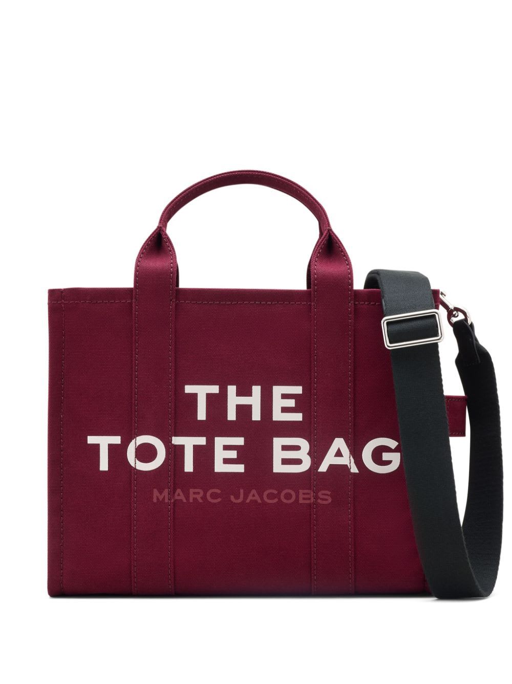 Shop Marc Jacobs The Medium Tote In Oxblood