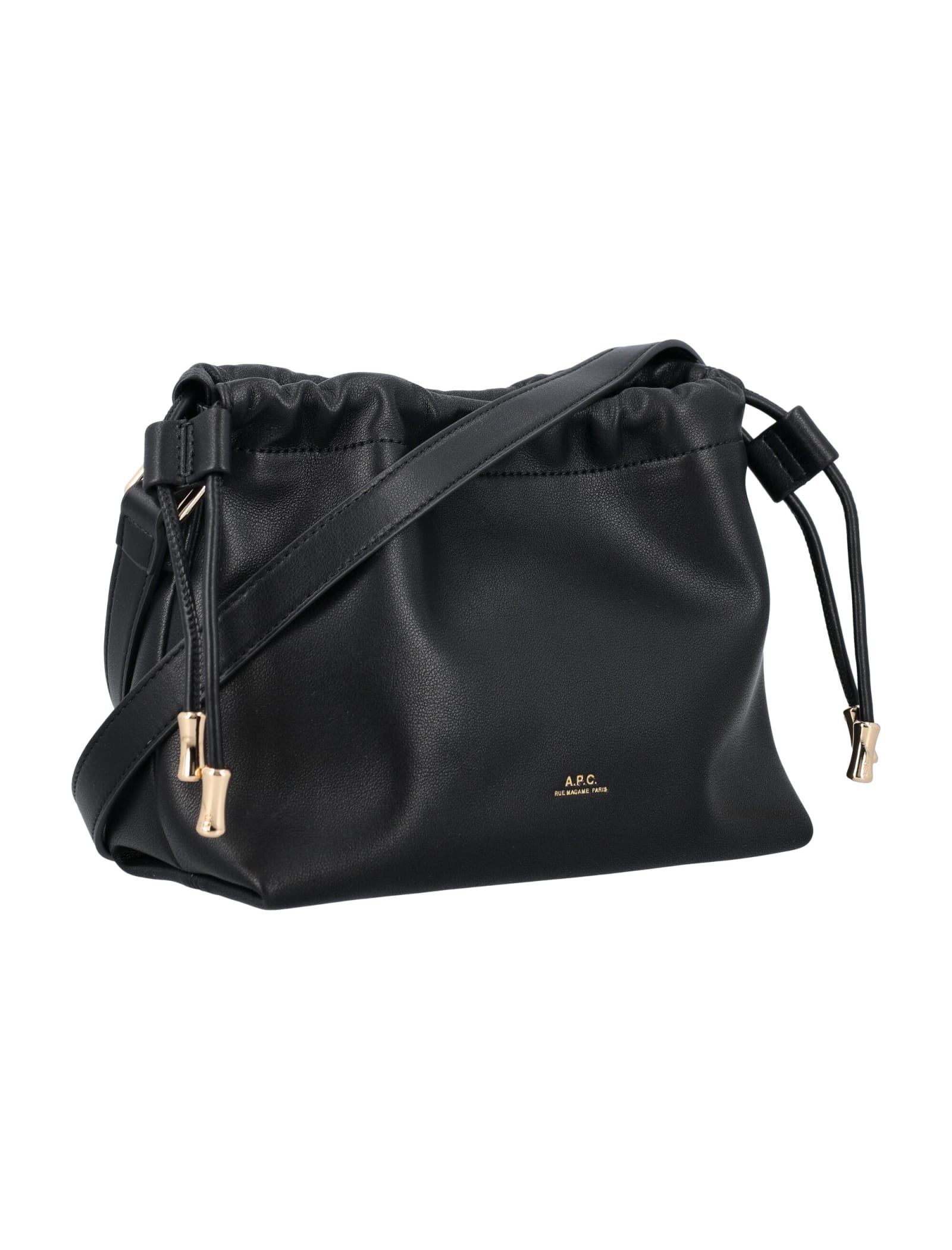 Shop Apc Ninon Mini Bag In Black