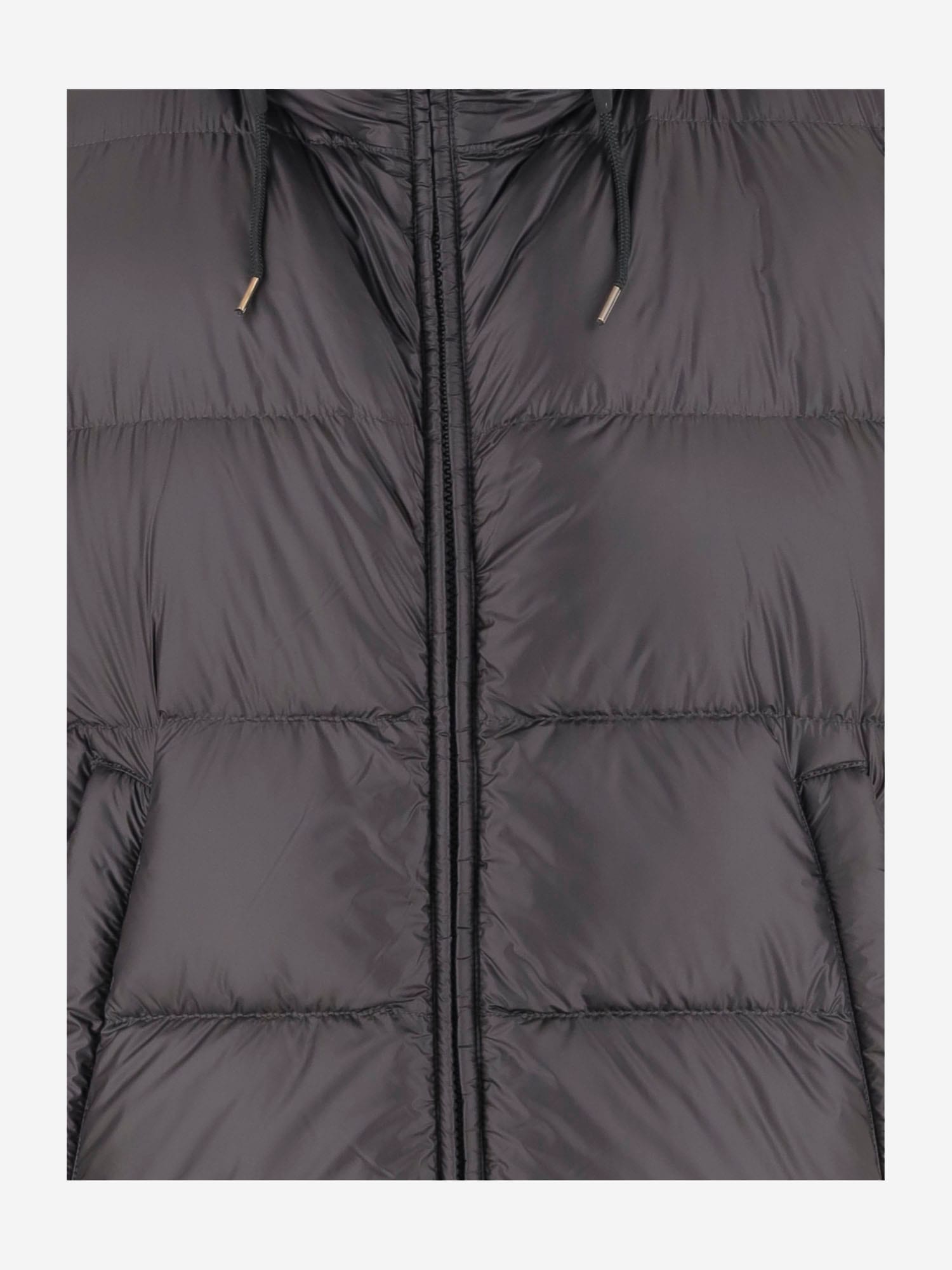 Shop Ten C Nylon Smaicato Down Jacket In Black