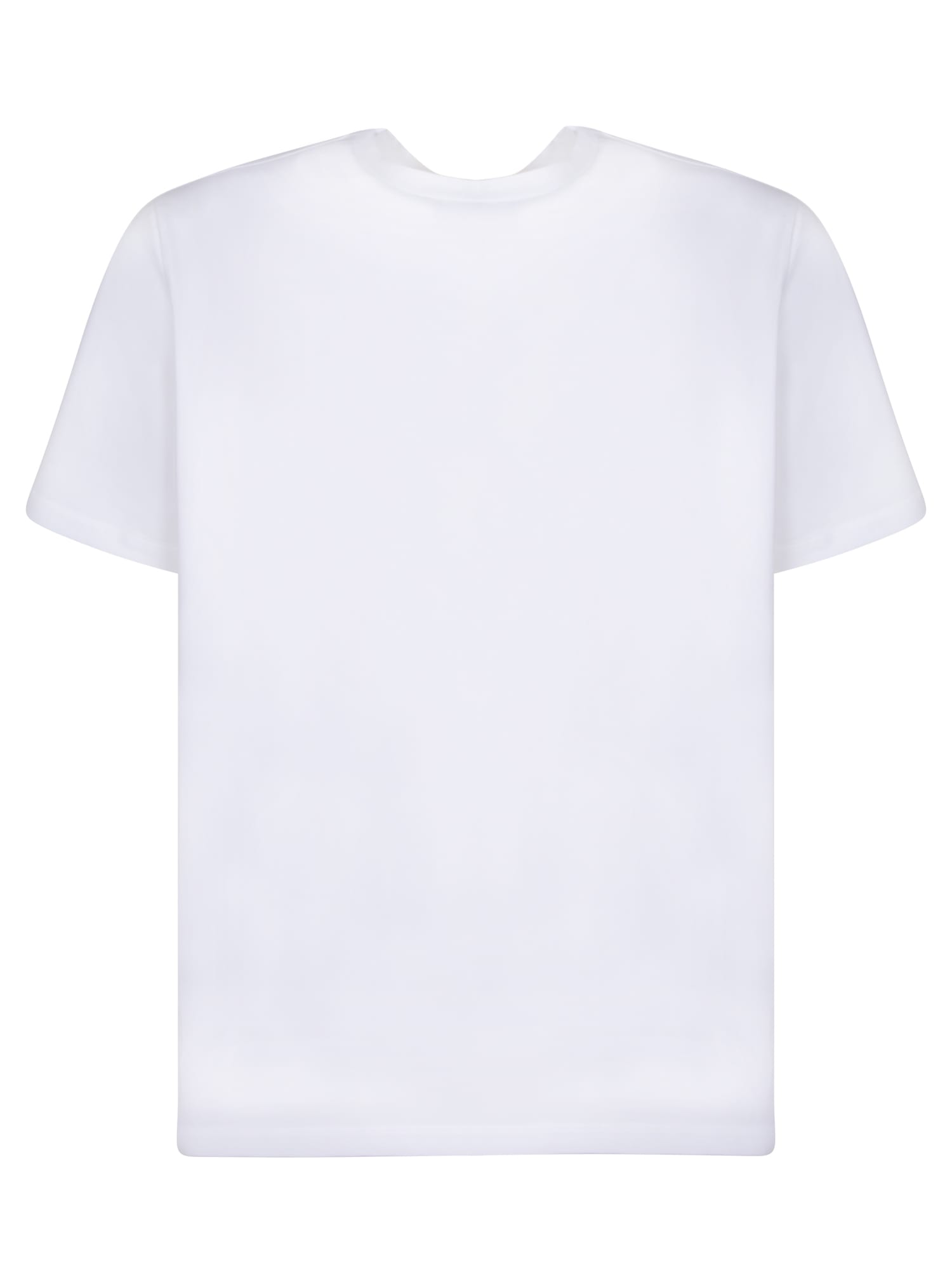 Shop Herno Superfine Cotton Stretch White T-shirt