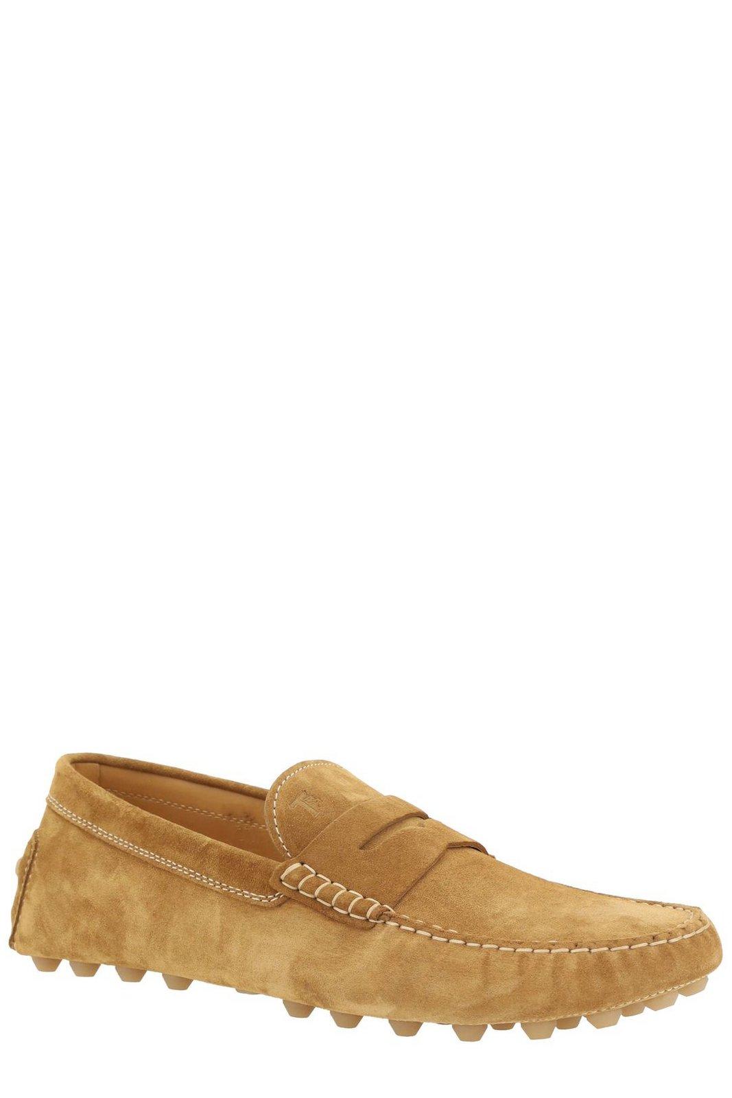 Tod's Gommino Slip-on Loafers In Beige