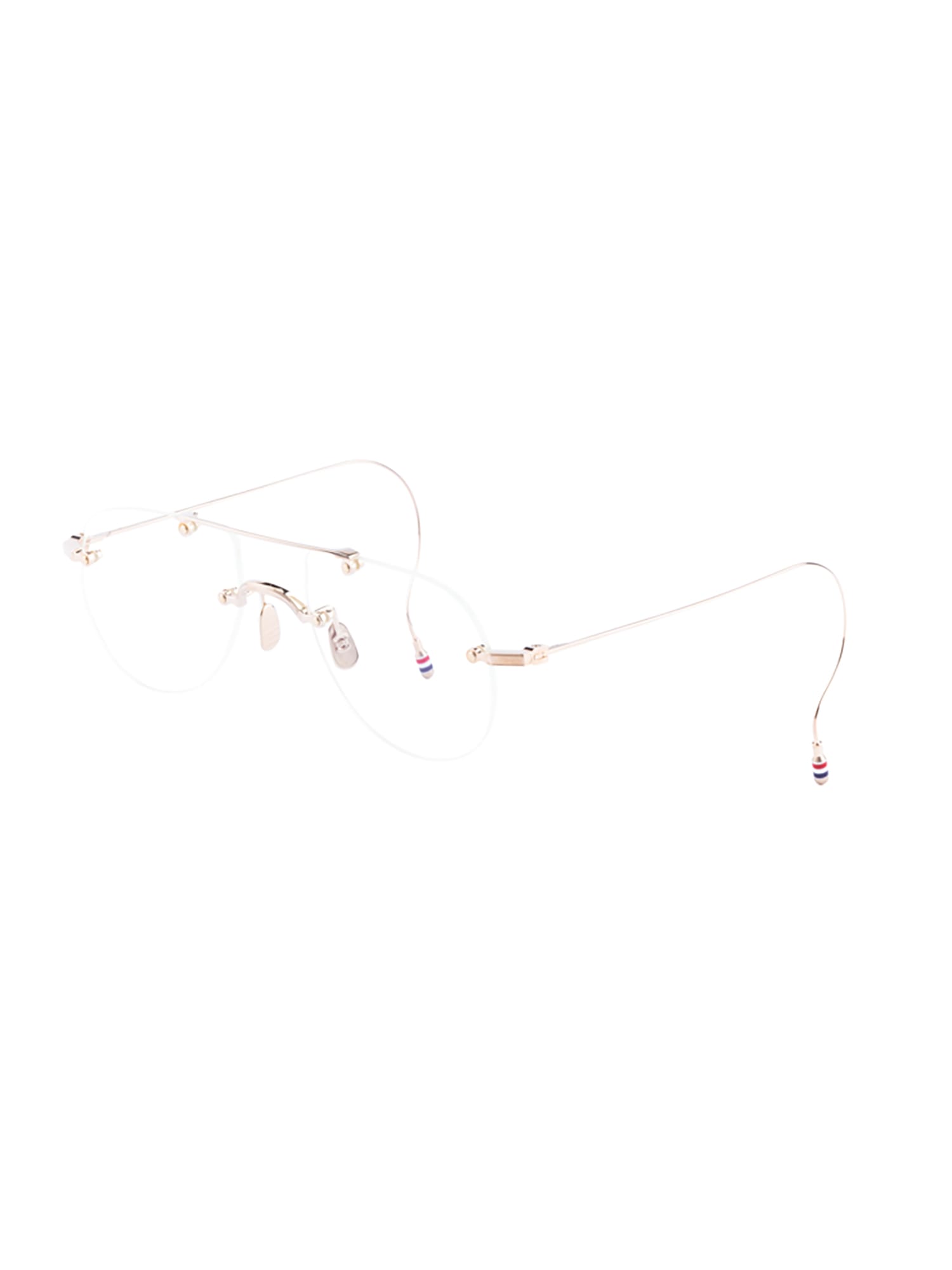 Thom Browne Ueo939a/g0001 Eyewear In Gold