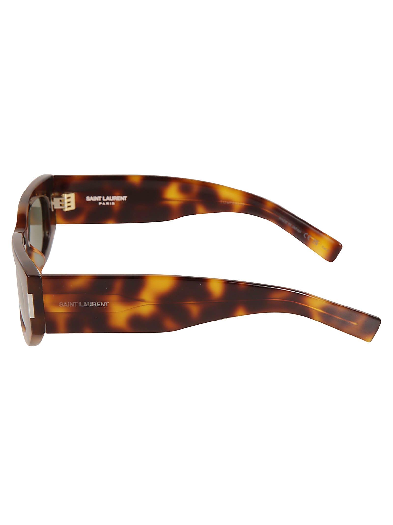 Saint Laurent Sl 697 Sunglasses In Green