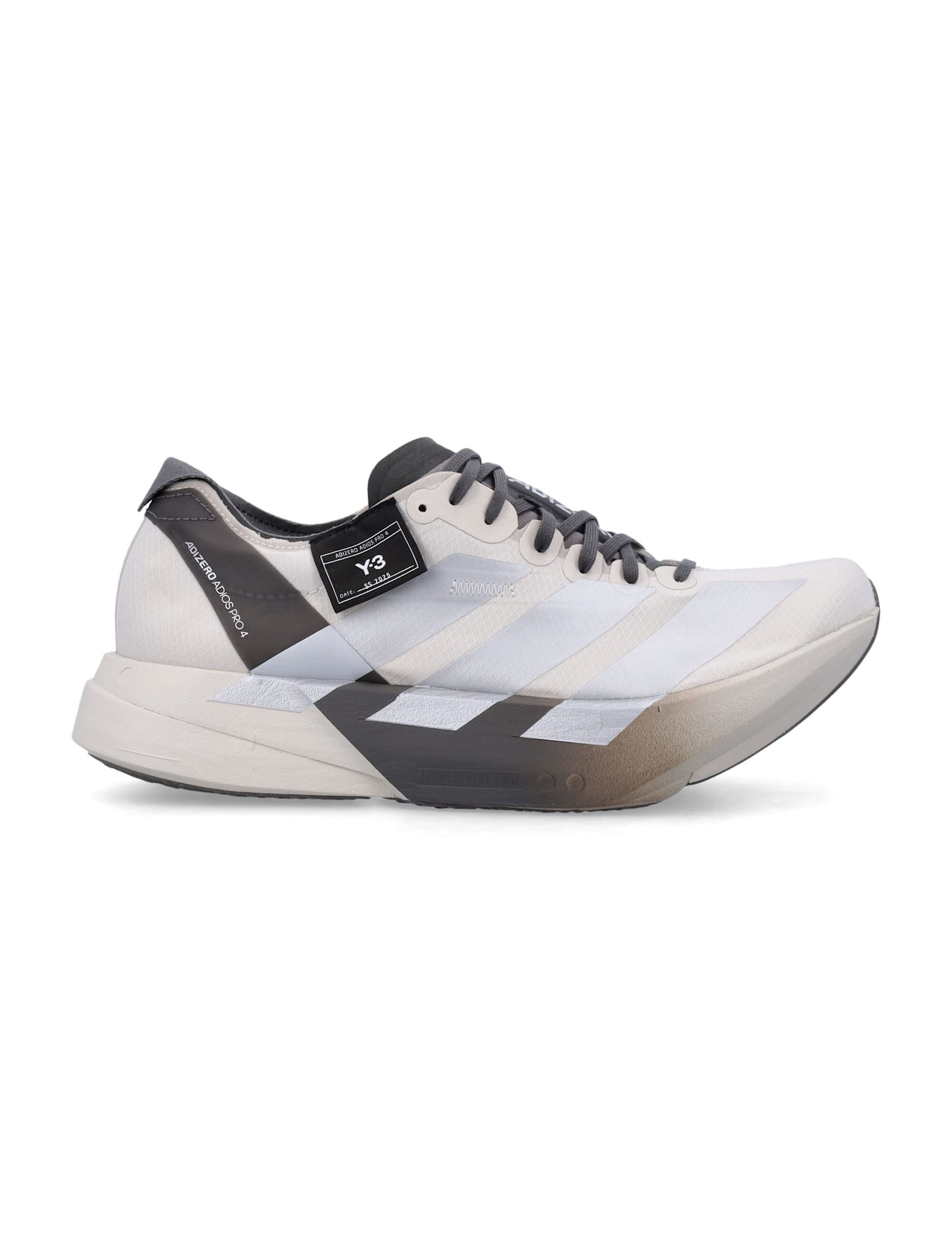 Y-3 Adizero Adios Pro 4 Sneakers In White