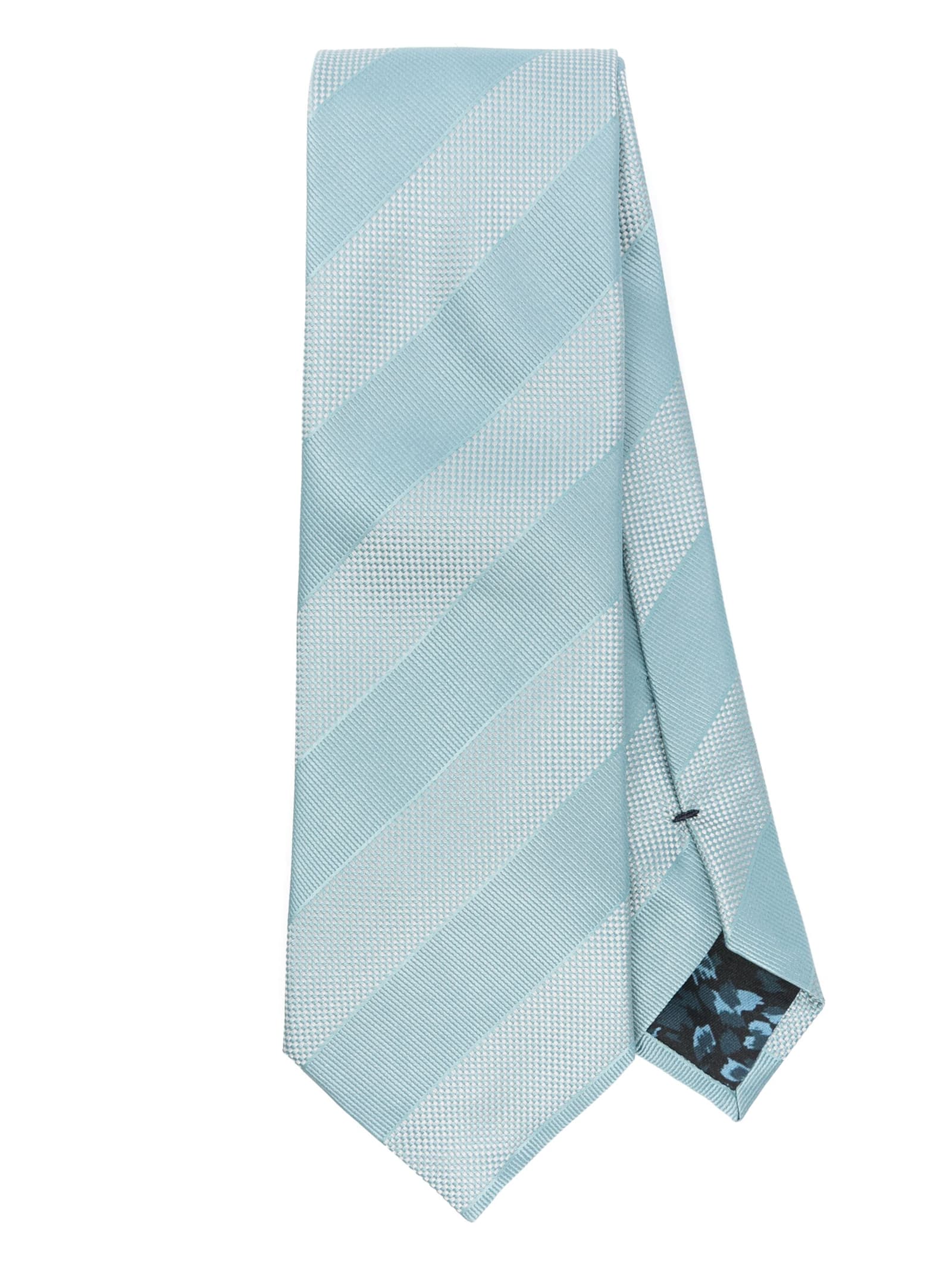 Men Tie 8cm Tonal Stripes