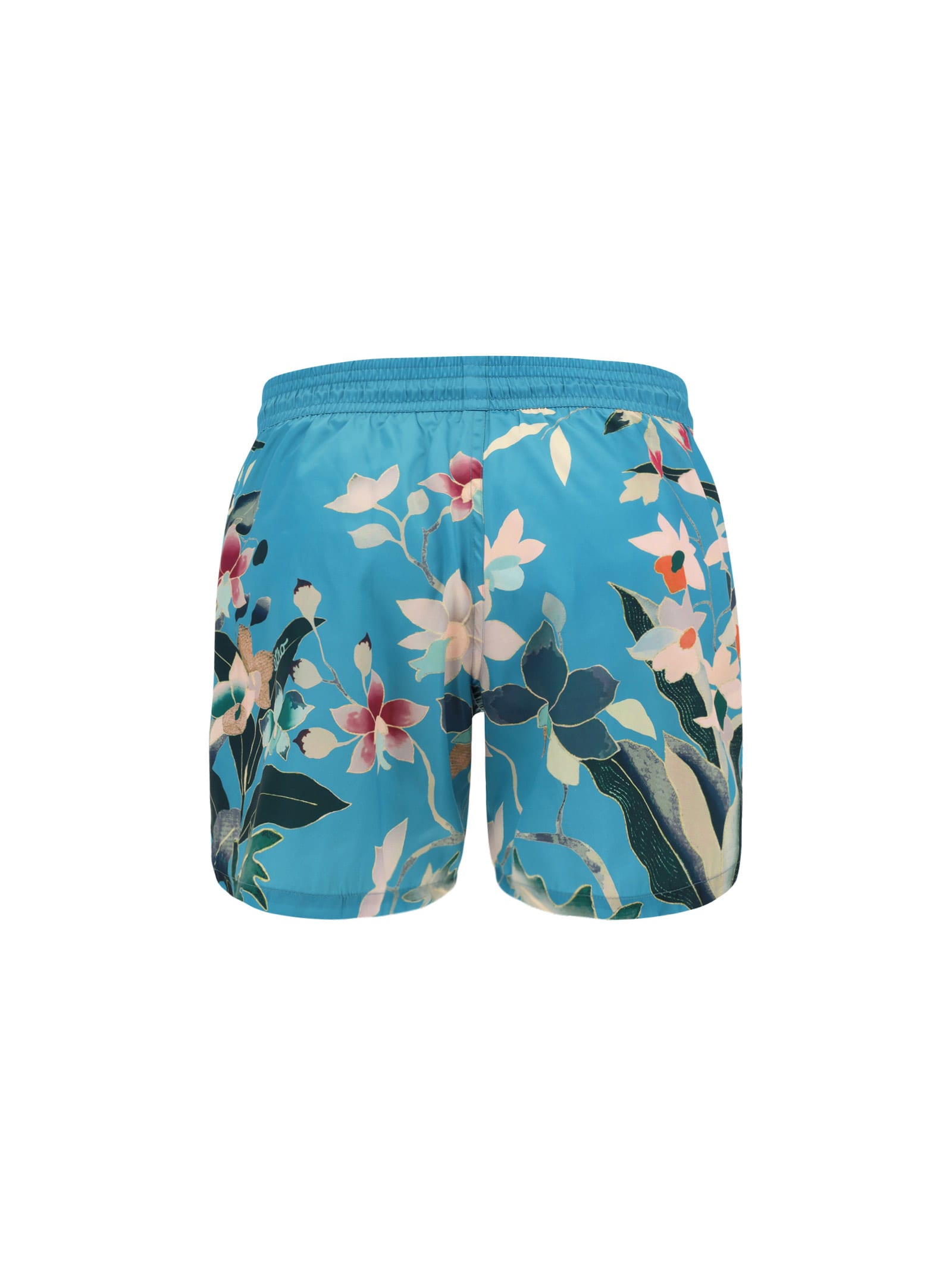 Shop Etro Swimsuit In Turquoise