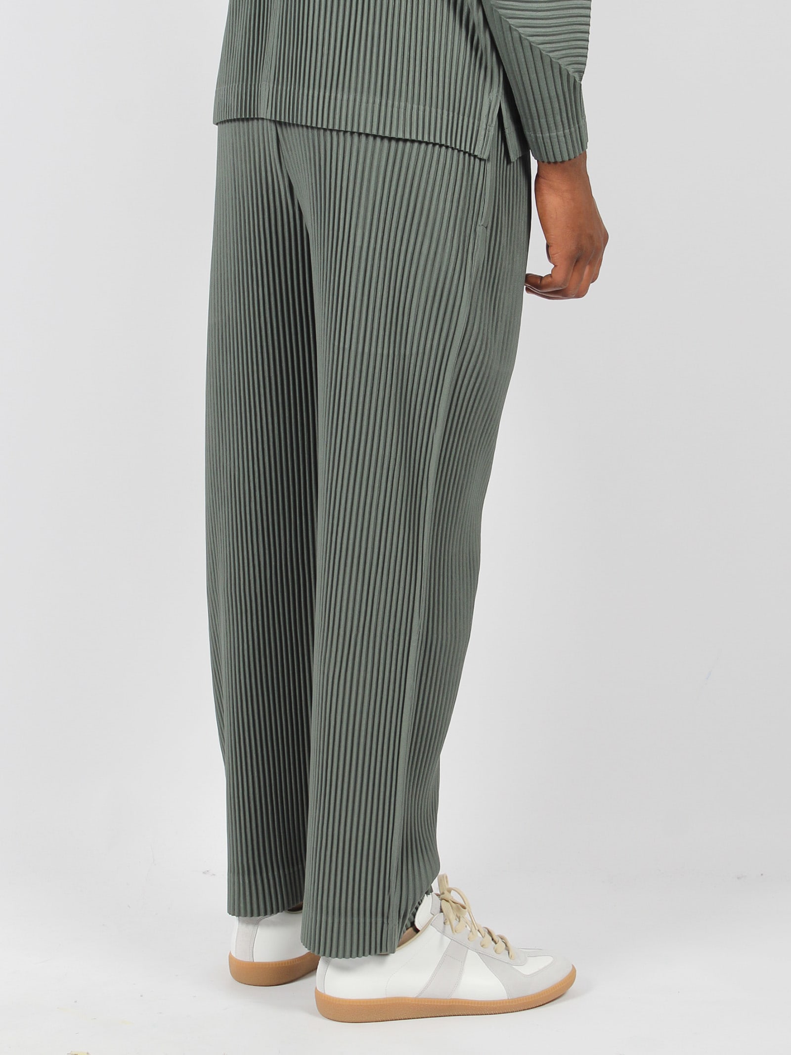 ISSEY MIYAKE STRAIGHT LEG TROUSERS 