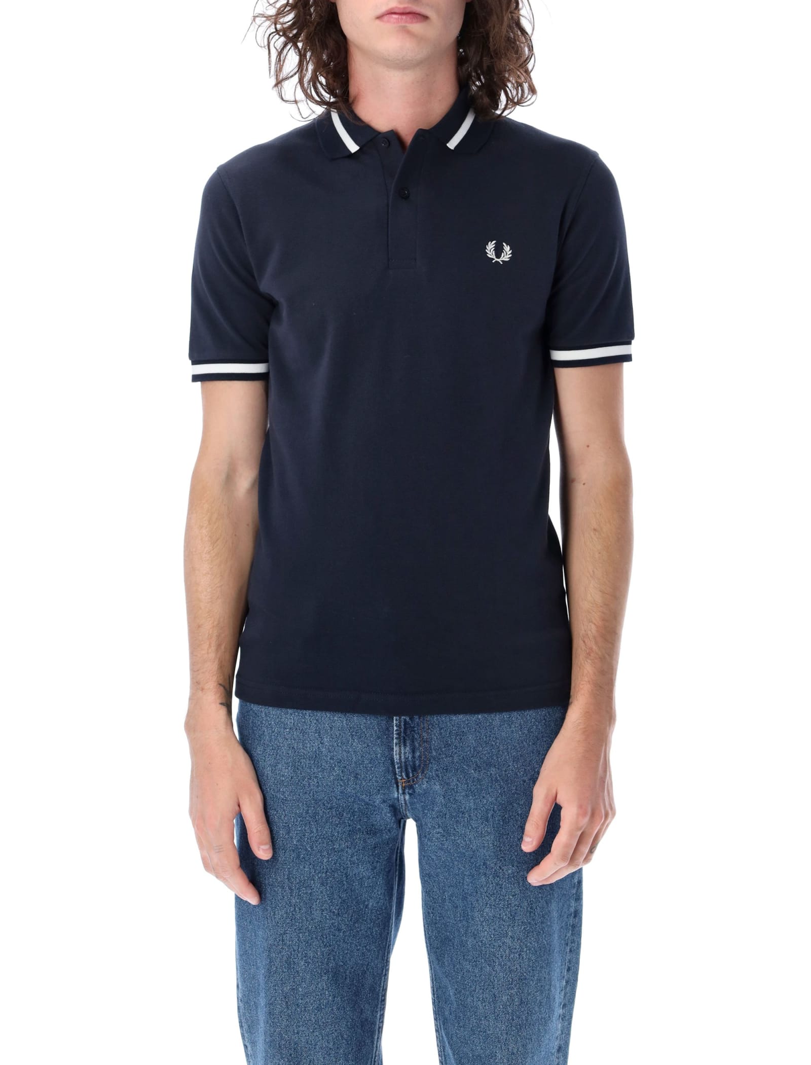 Fred Perry Classic Piqué Single Tipped Polo Shirt