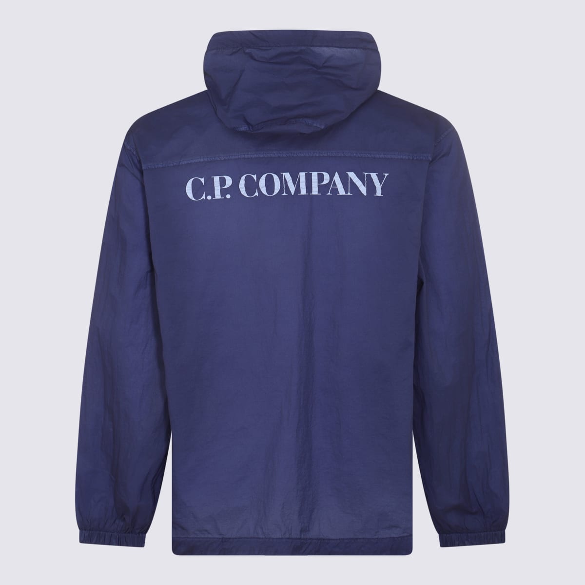 Shop C.p. Company Medieval Blue Nylon Casual Jacket