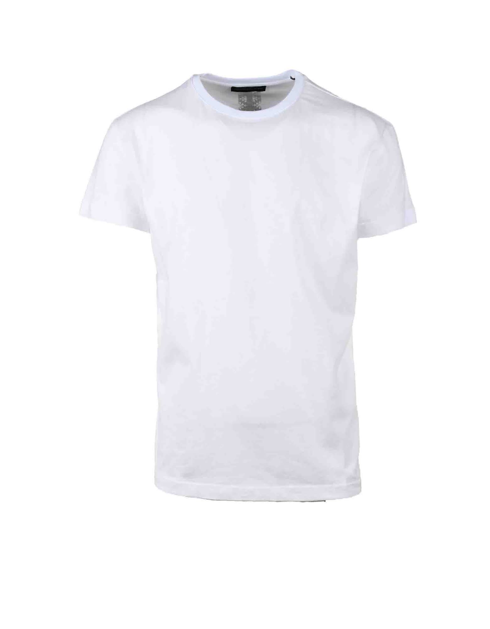 Alessandro Dell'Acqua Mens White T-shirt