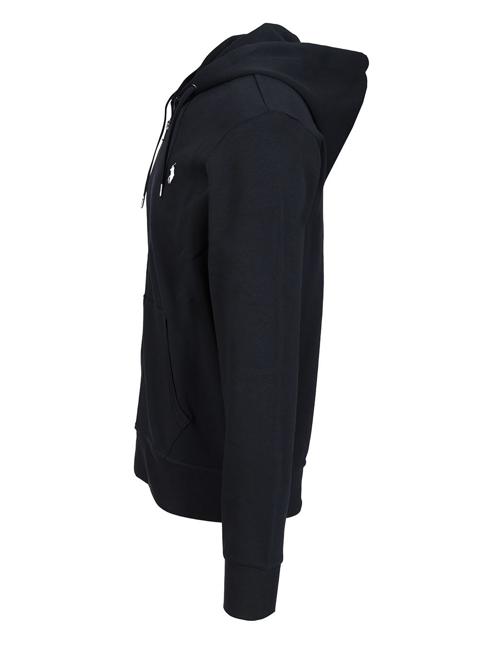 Polo Ralph Lauren Zip-up Hooded Sweatshirt In Blue