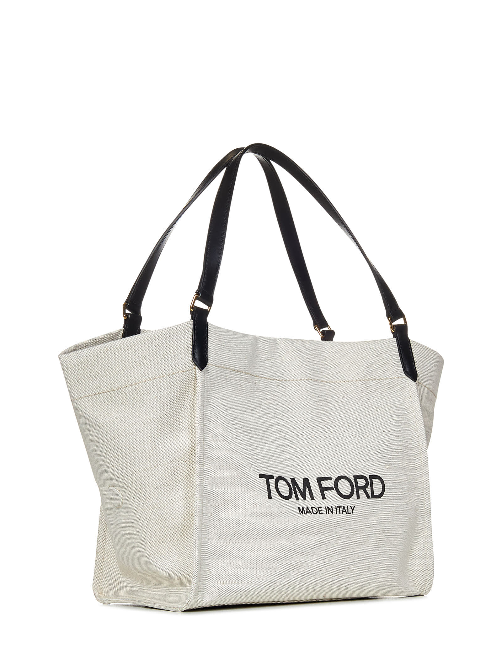 Shop Tom Ford Amalfi Medium Tote In Beige