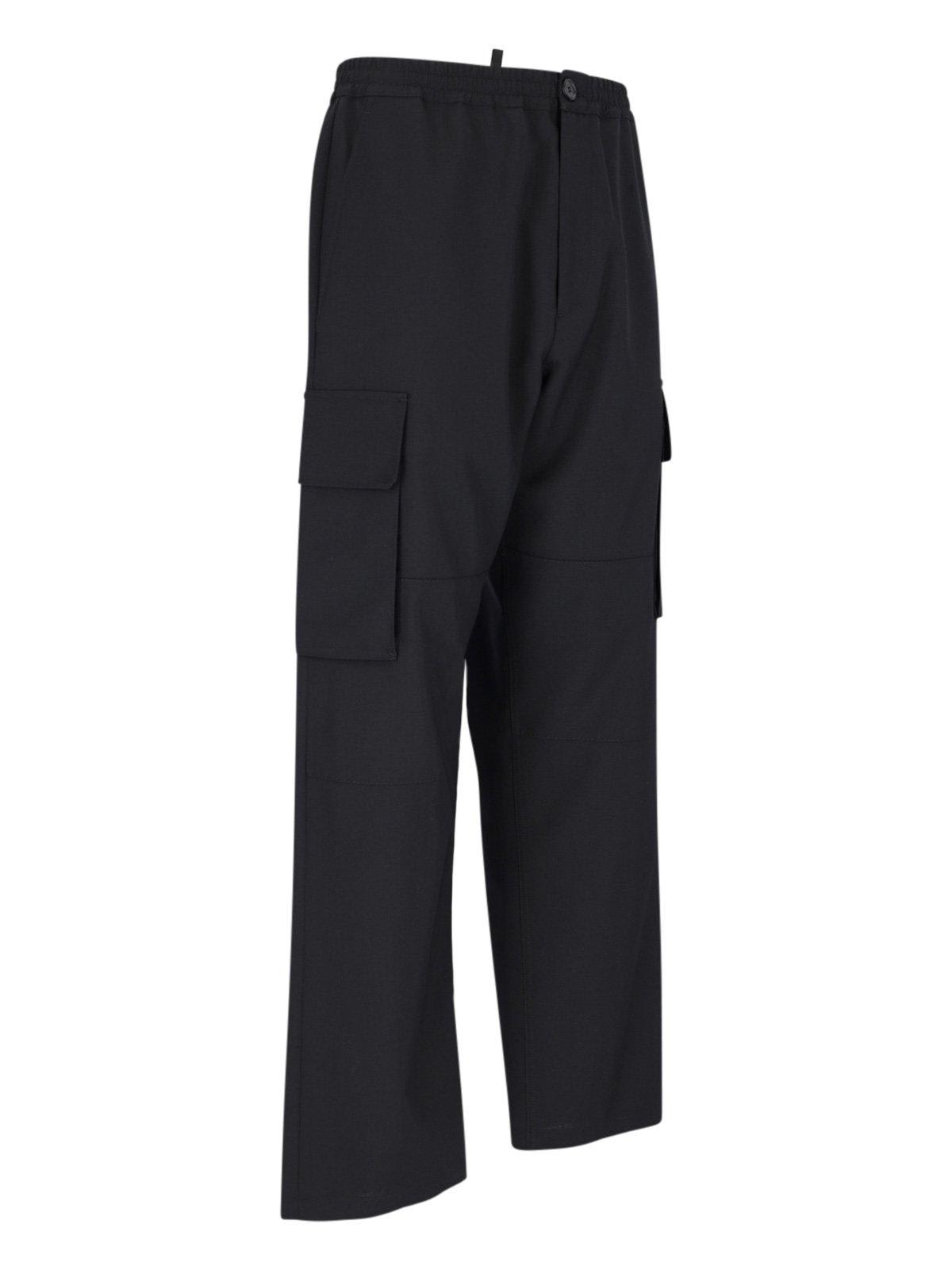 Shop Marni Straight Leg Pants In Black