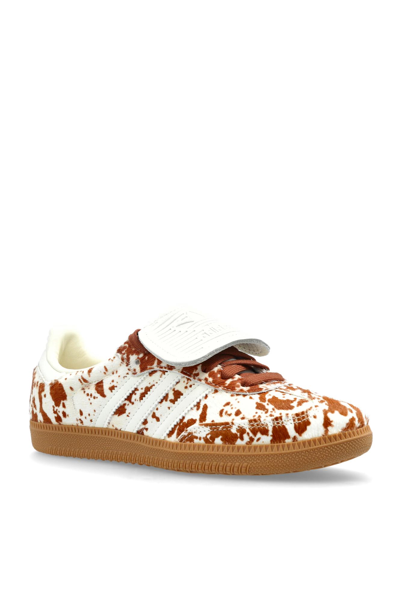 Adidas Originals Samba Lt Leather Sneakers In Animal Print