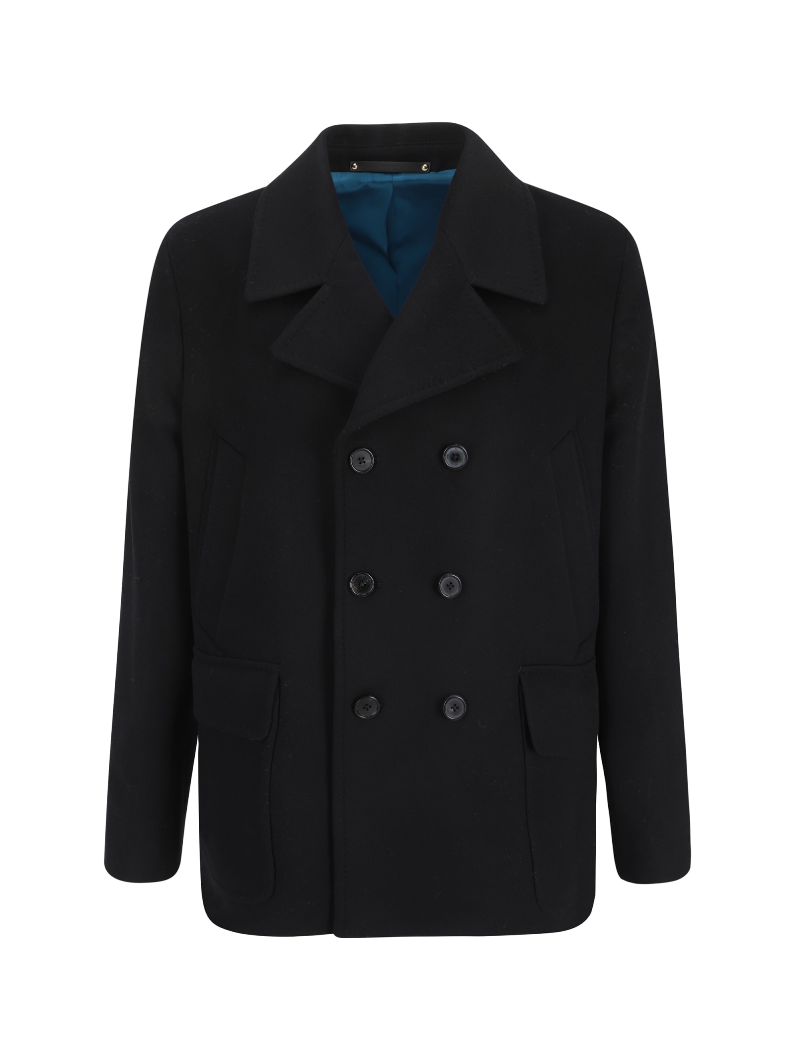 Shop Paul Smith Caban Jacket In Black