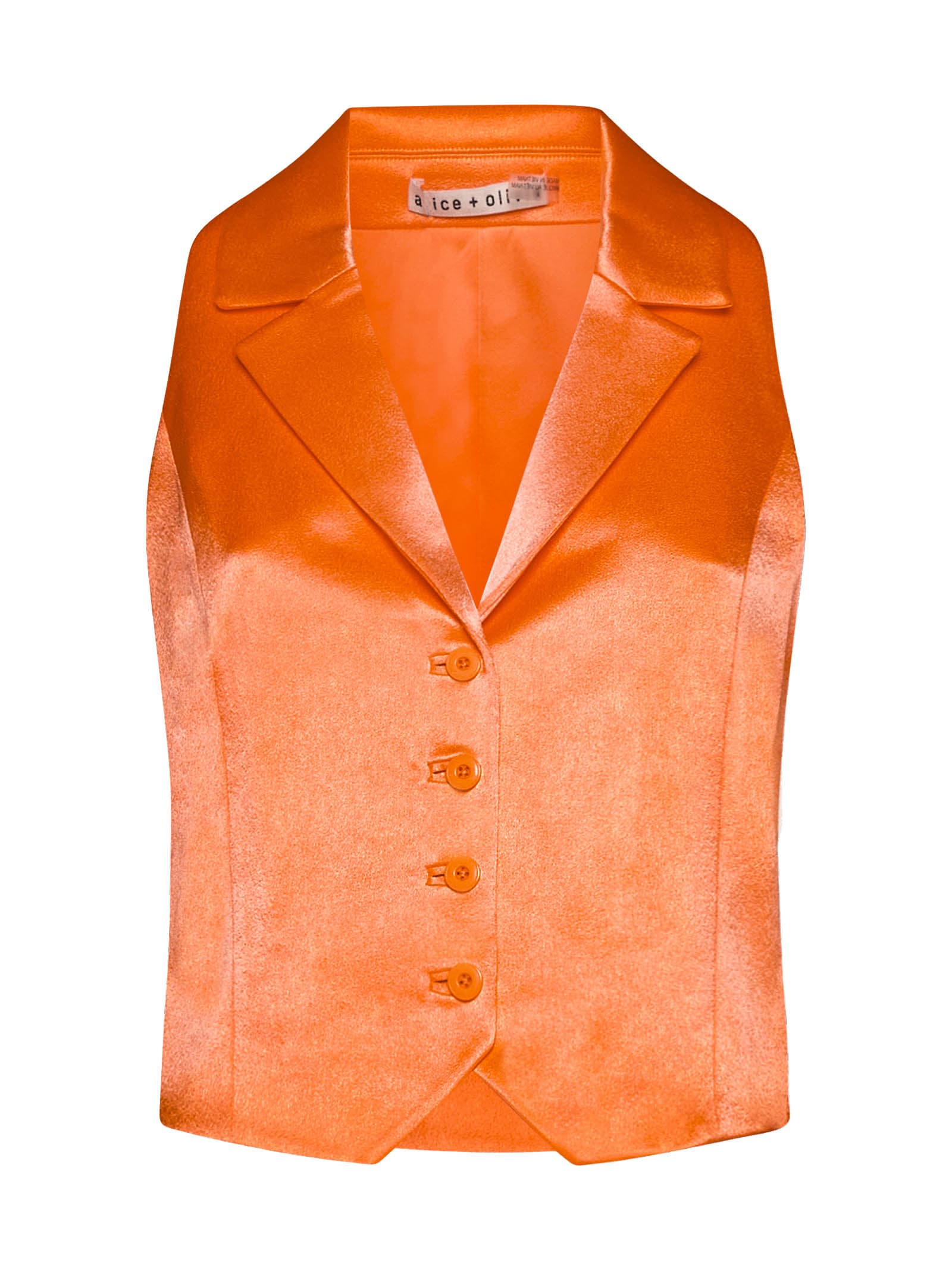Shop Alice And Olivia Vest In Coral