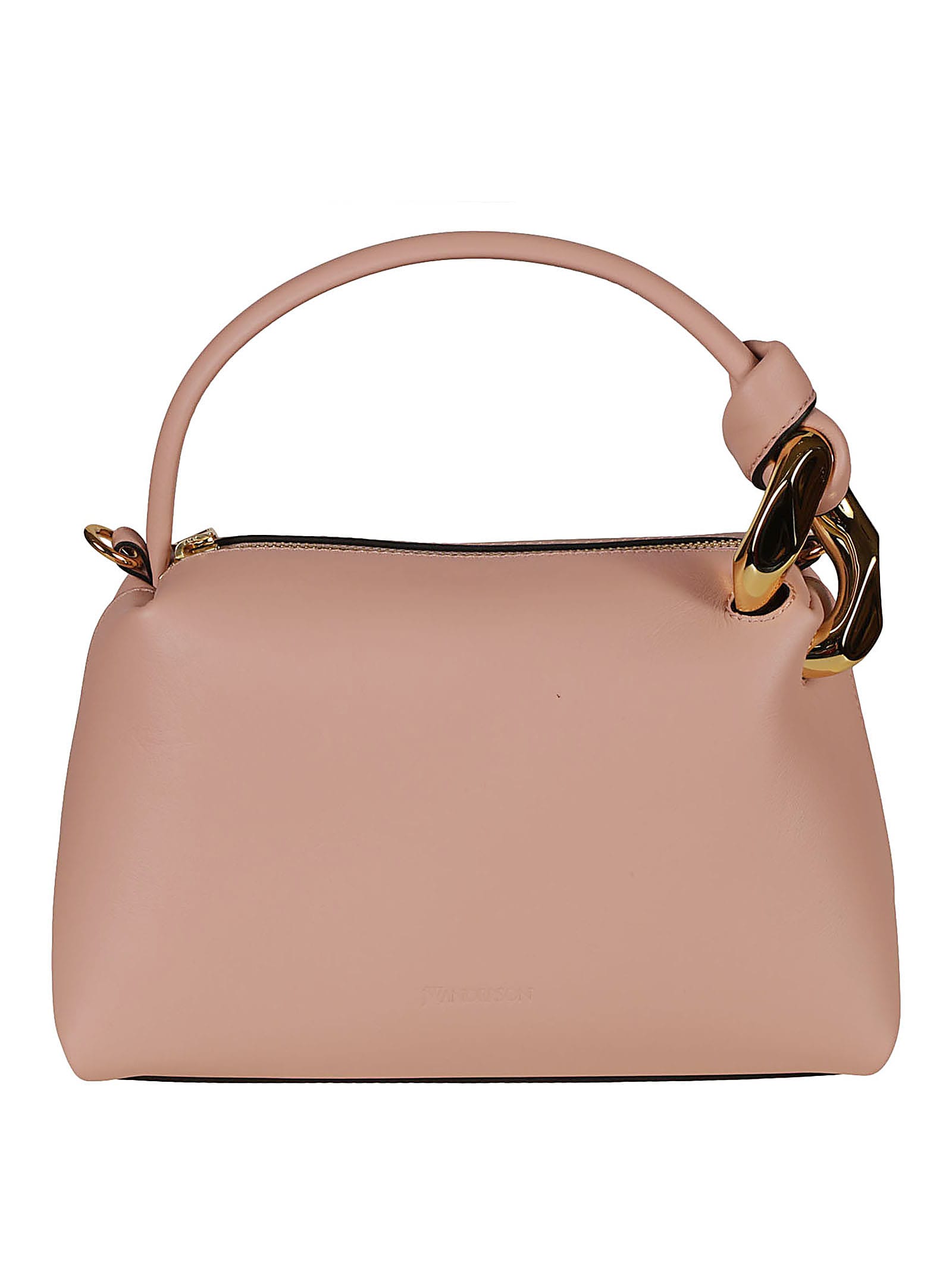 Shop Jw Anderson The Jwa Small Corner Tote In Dusty Rose