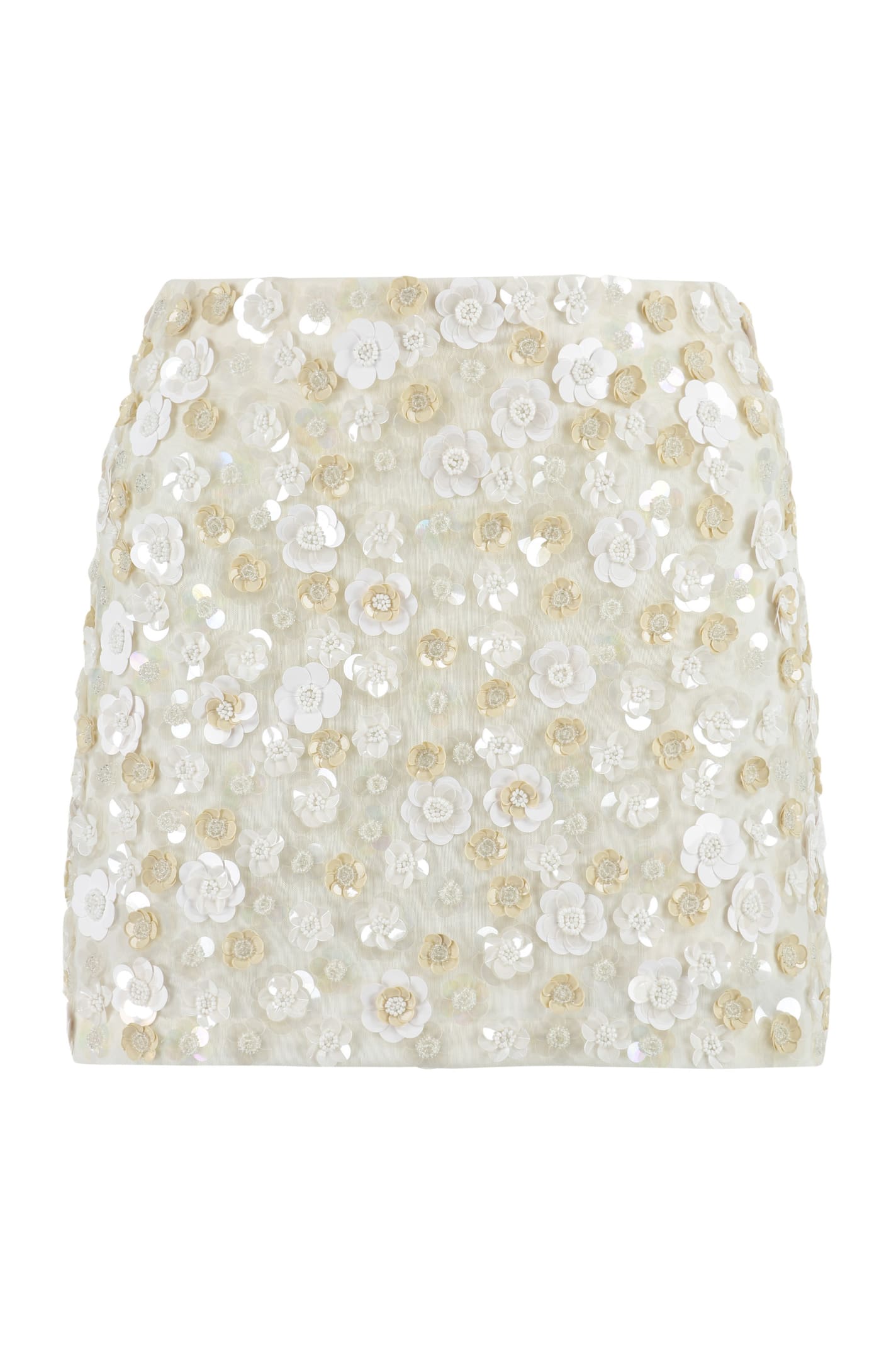 Parosh Embellished Mini Skirt