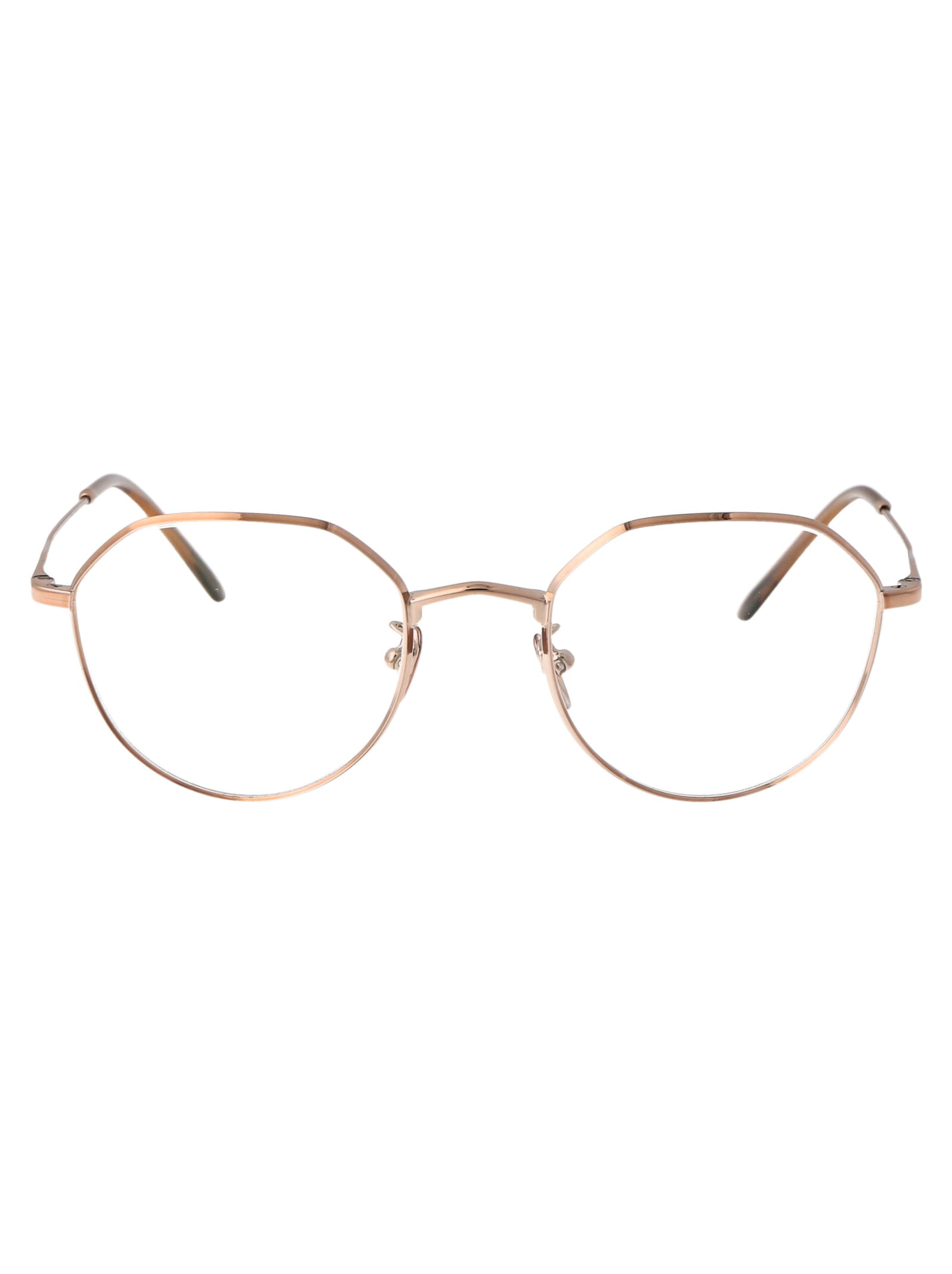 Shop Giorgio Armani 0ar5142 Glasses In 3011 Rose Gold