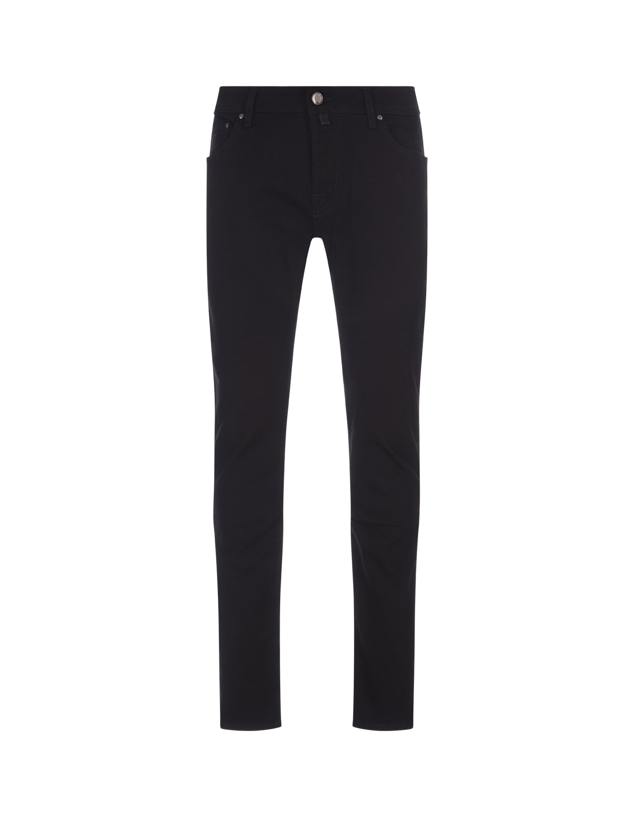 Shop Jacob Cohen Black Nick Slim Fit Jeans