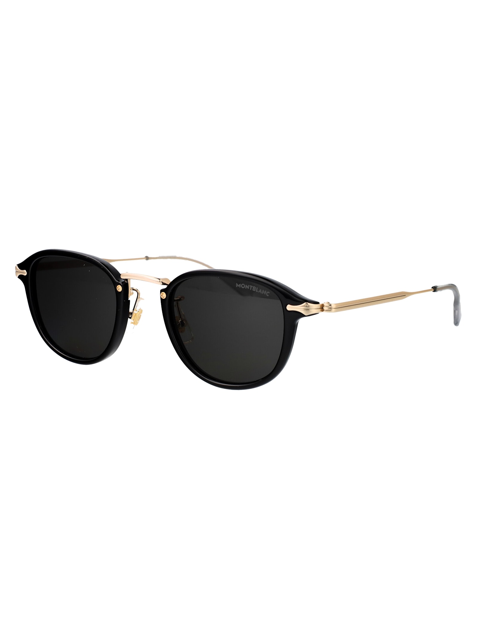 Shop Montblanc Mb0336s Sunglasses In Black