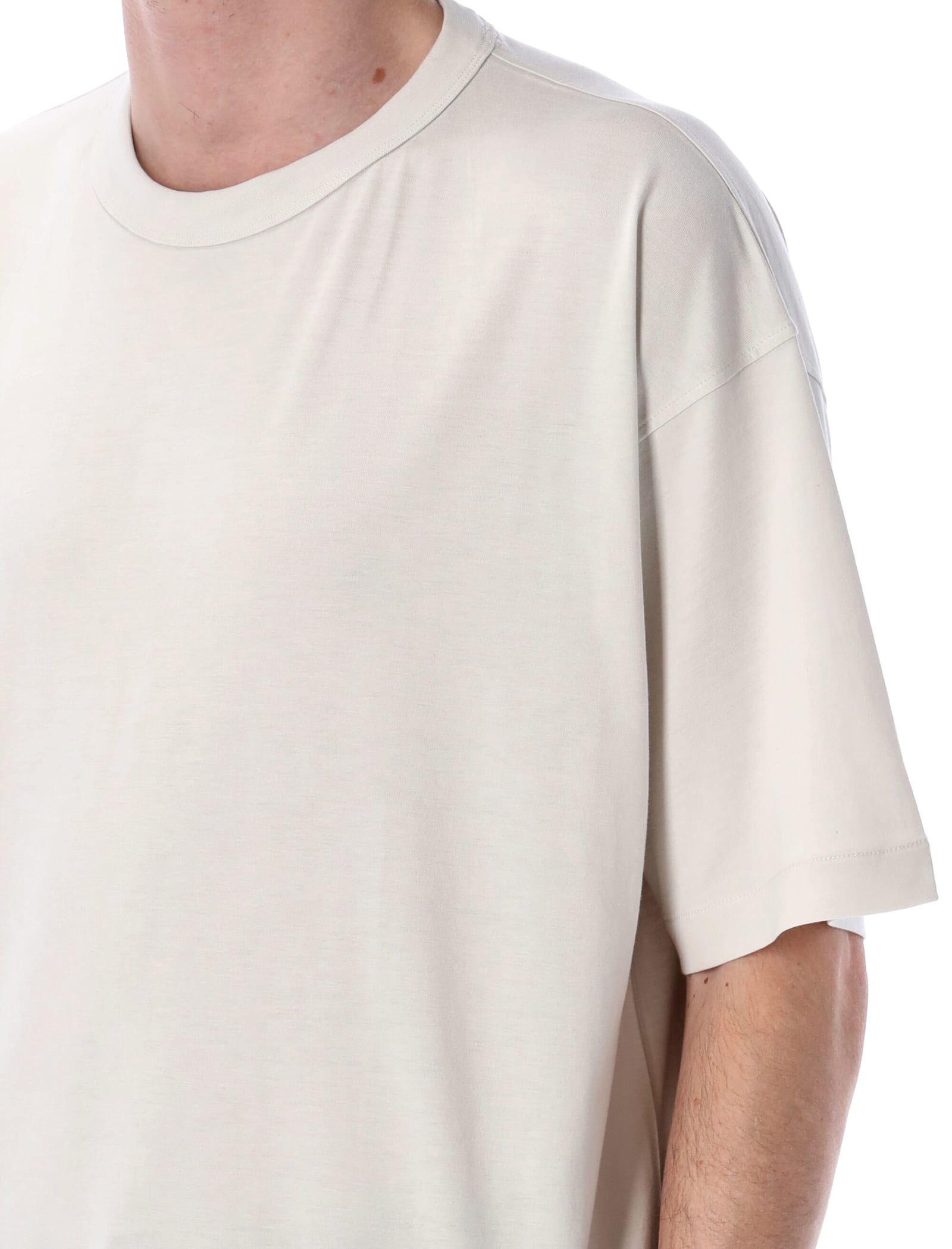 Ymc You Must Create Ymc "triple" T-shirt In Stone