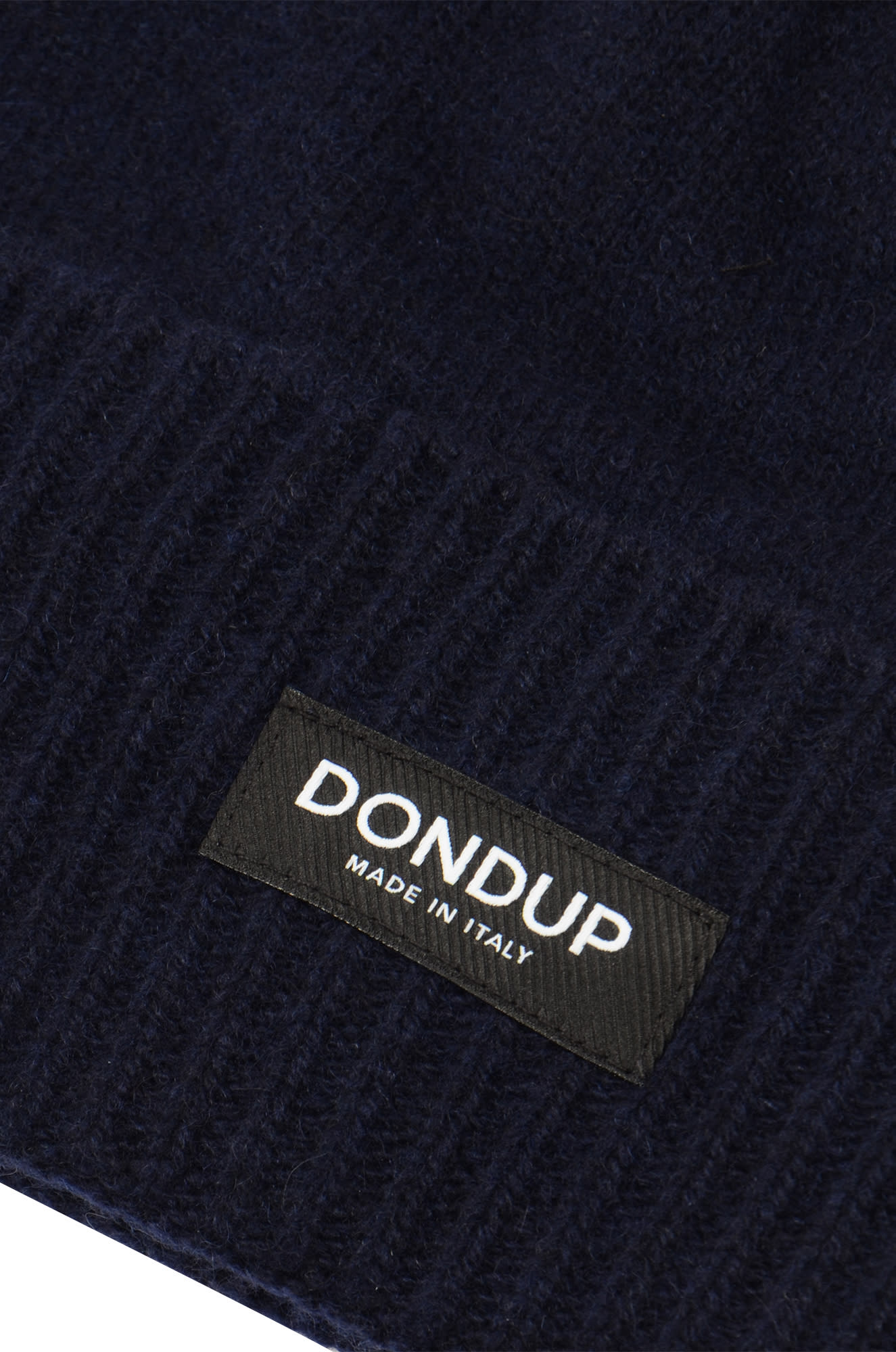 Dondup Logo Beanie In Black