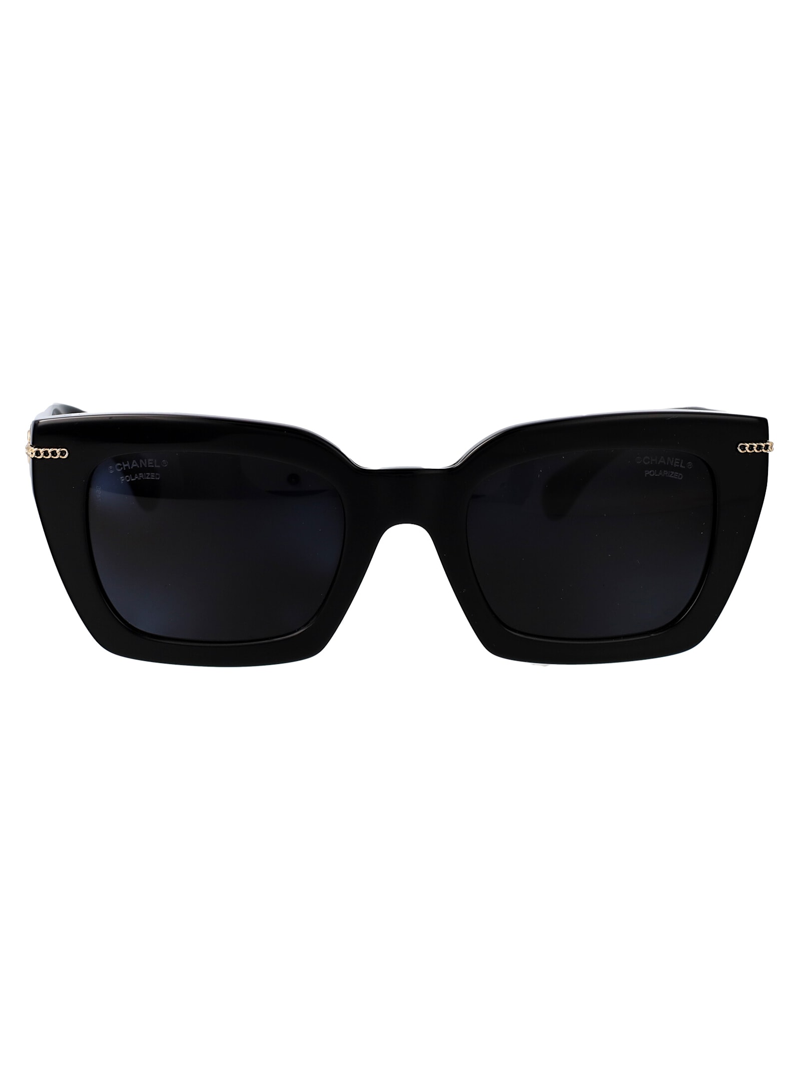 Pre-owned Chanel 0ch5509 Sunglasses In C622t8 Black