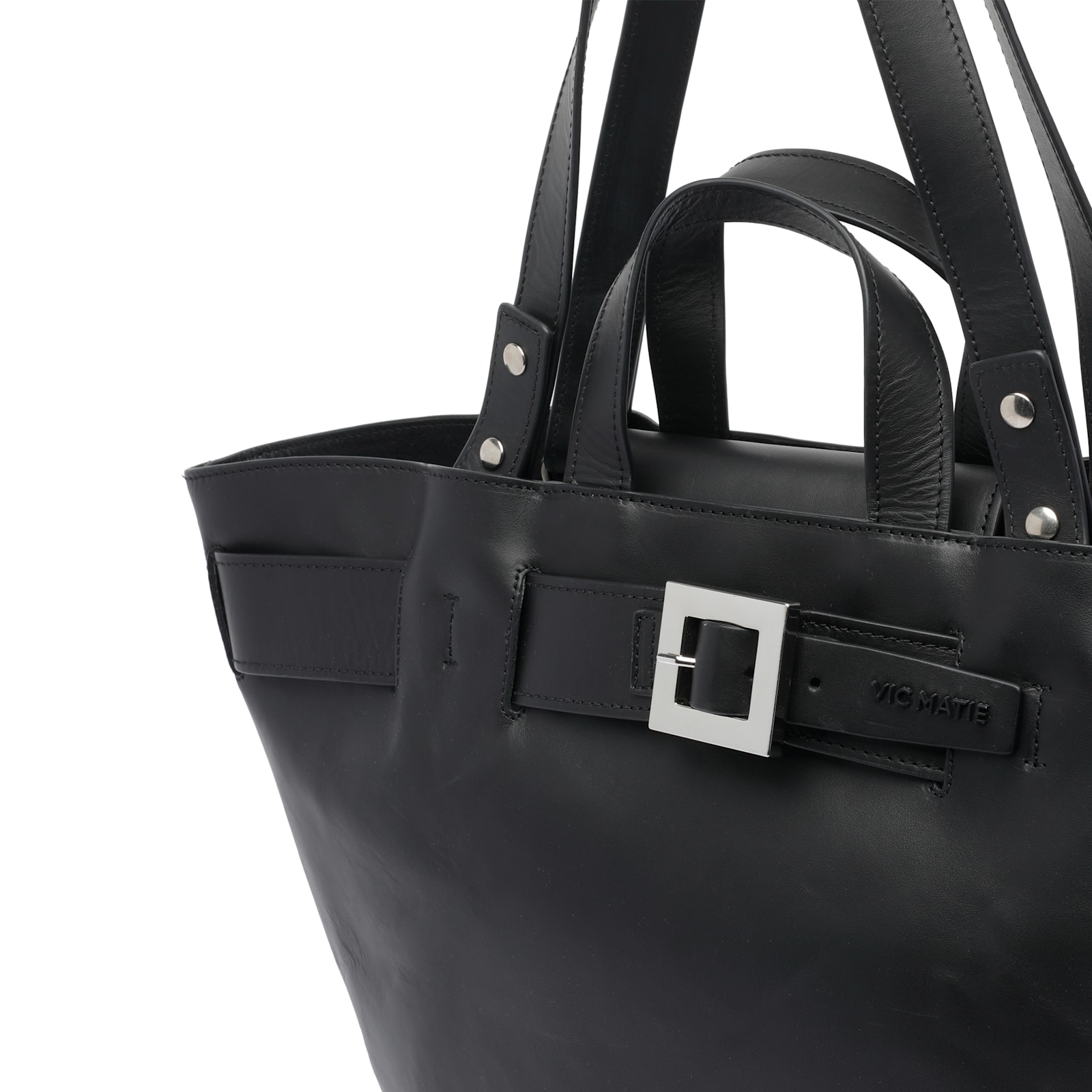 Vic Matie Shoulder Bag In Black