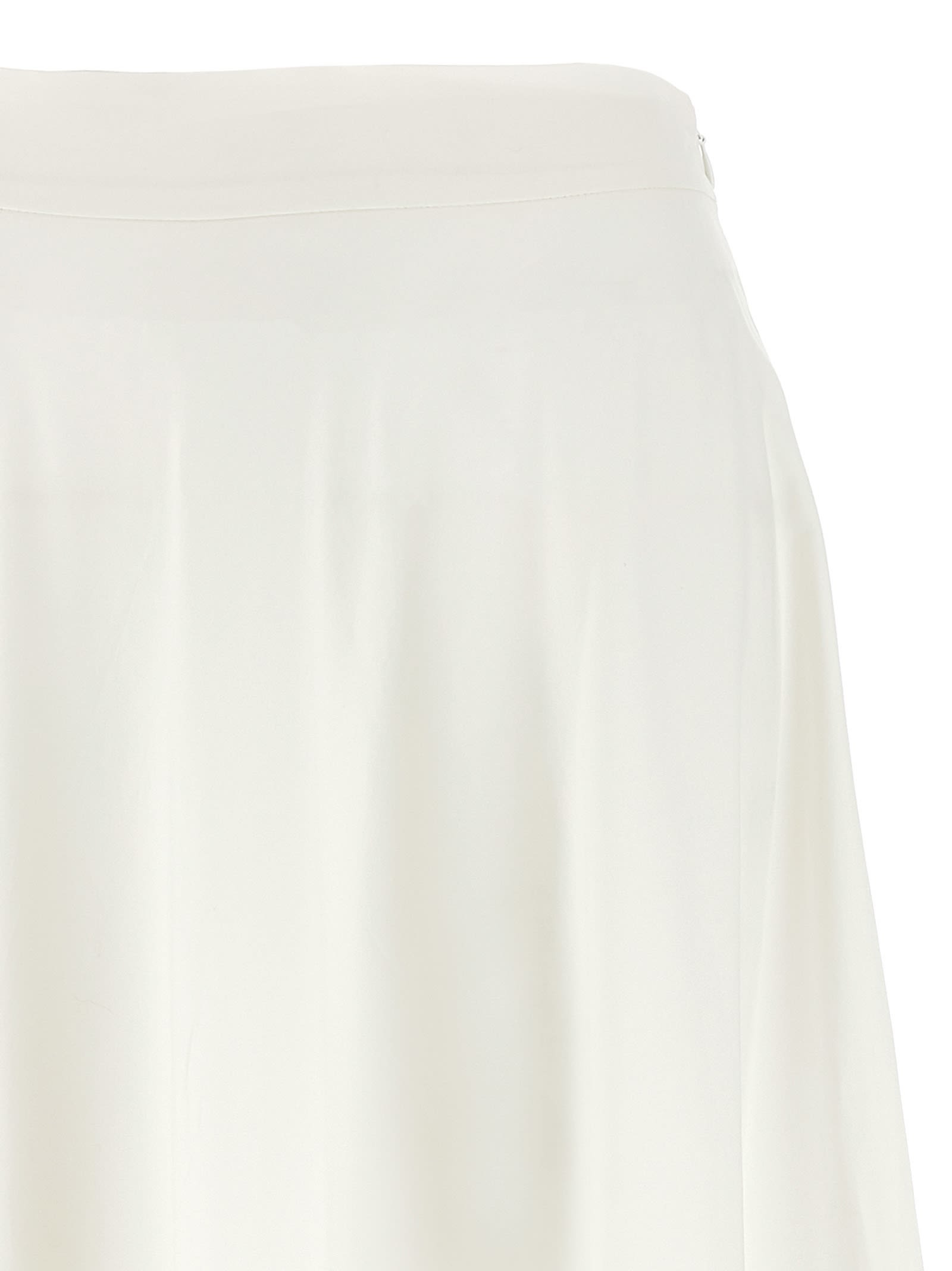 Shop Twinset Sangallo Skirt In White