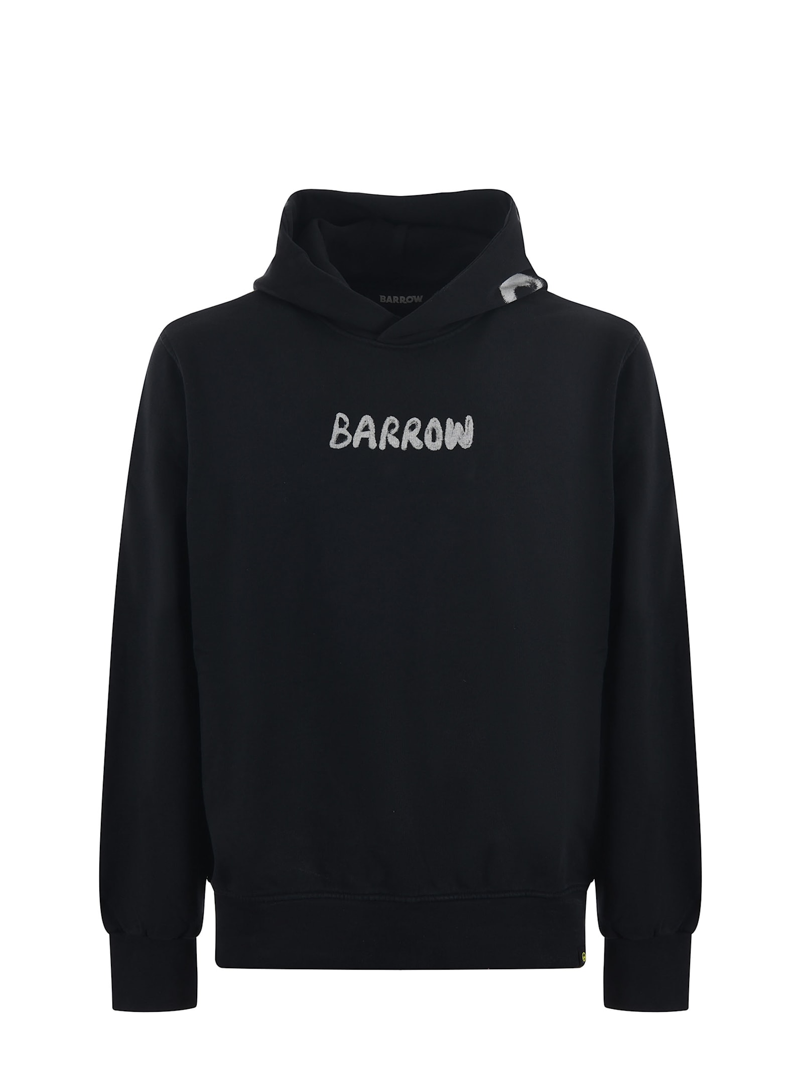 Shop Barrow Hoodie In Cotton In Black