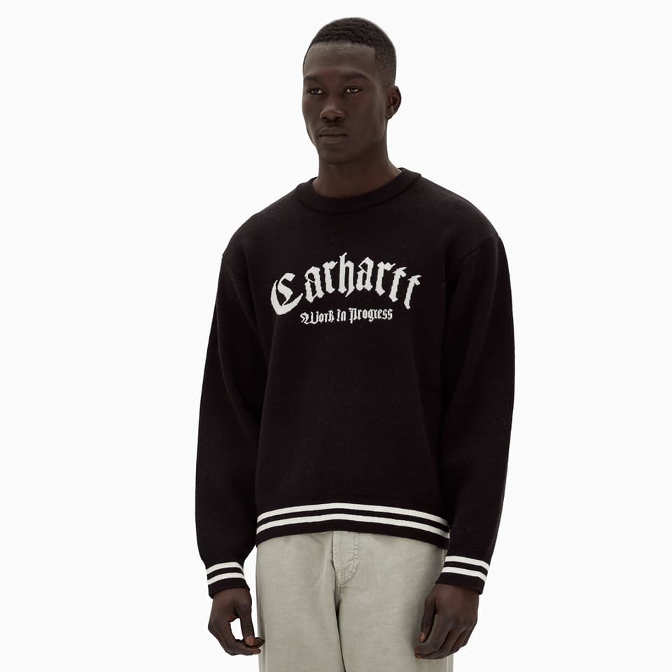 Shop Carhartt Wip Onyx Sweater In Black
