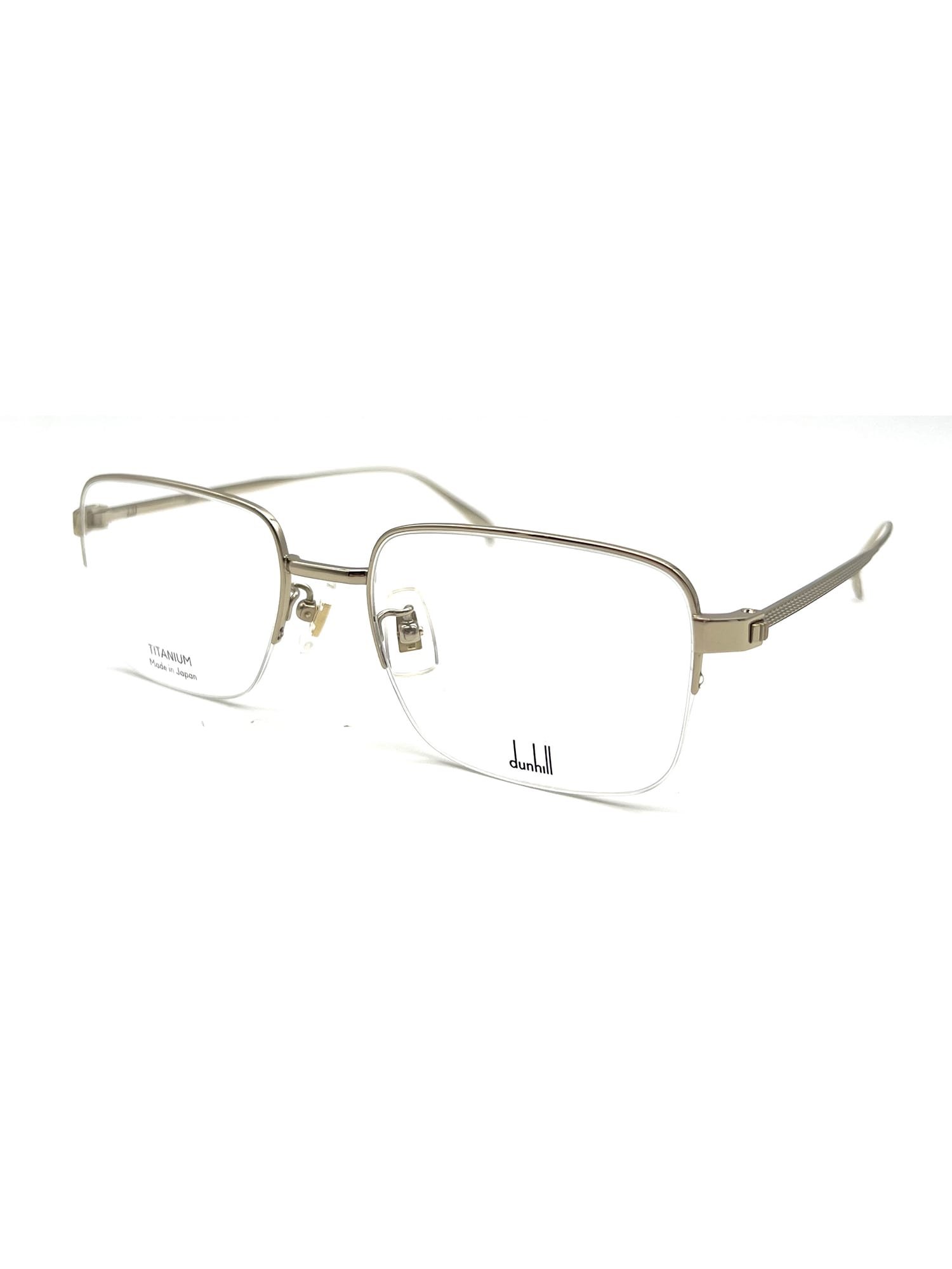 Shop Dunhill Du0025o Eyewear In Gold Gold Transparent