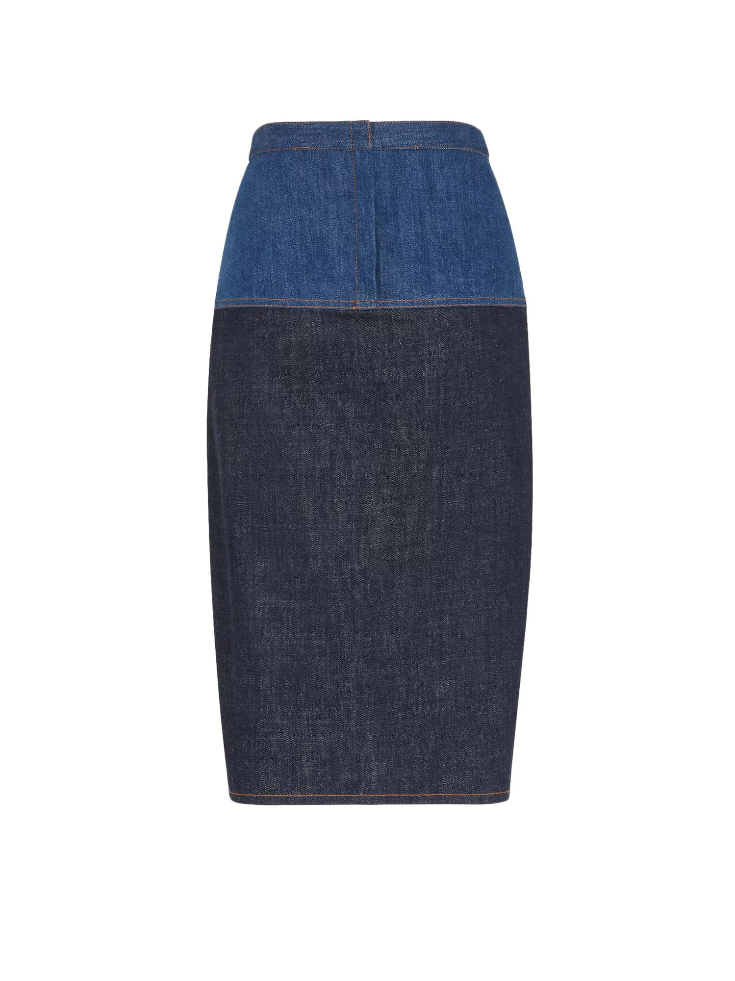 Shop Fendi Skirt In Blu