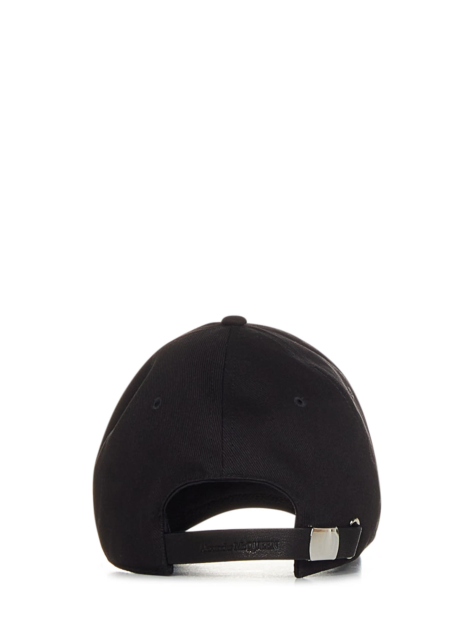 Shop Alexander Mcqueen Varsity Hat In Black