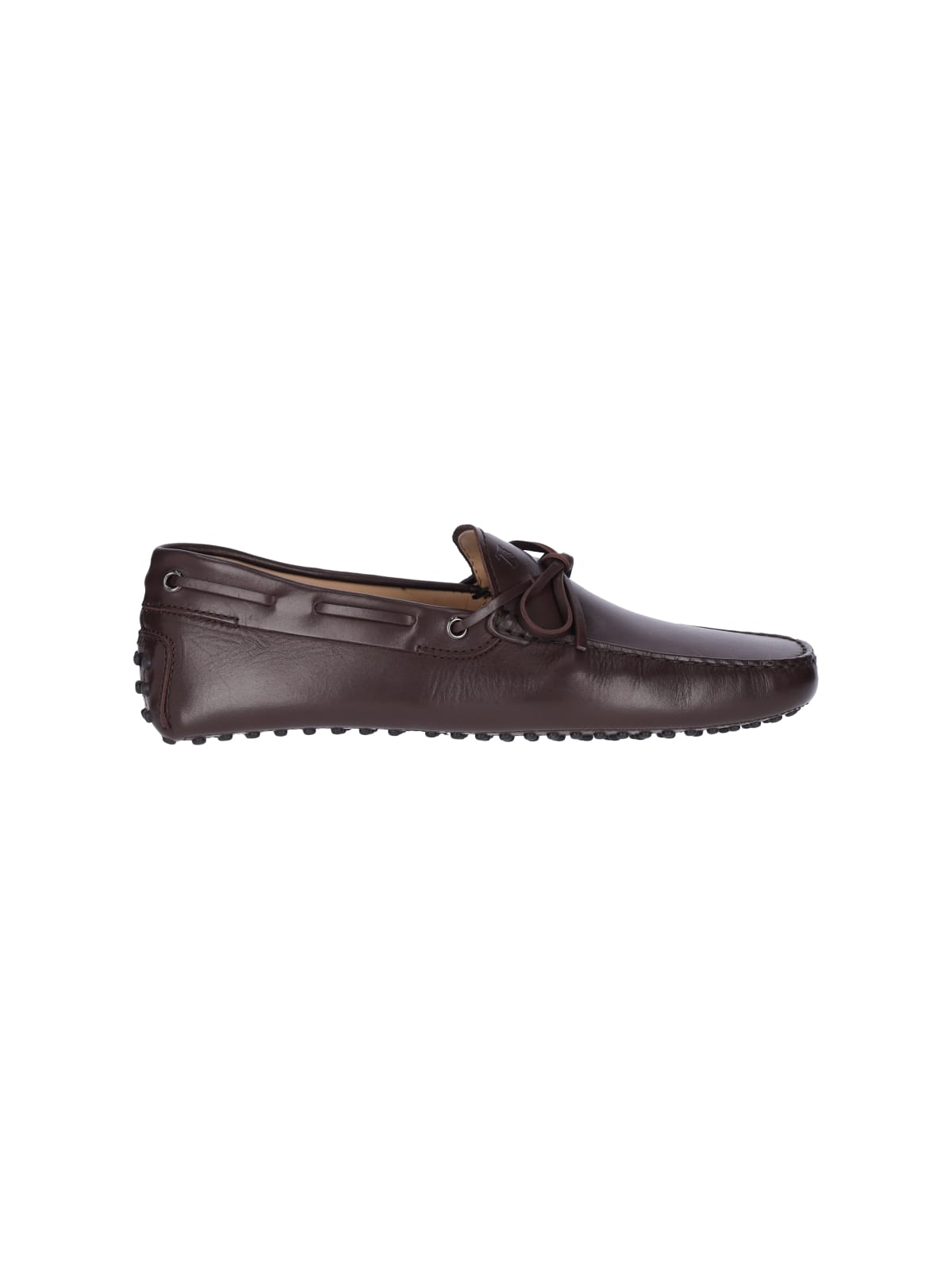 Shop Tod's Gommino Loafers In Brown