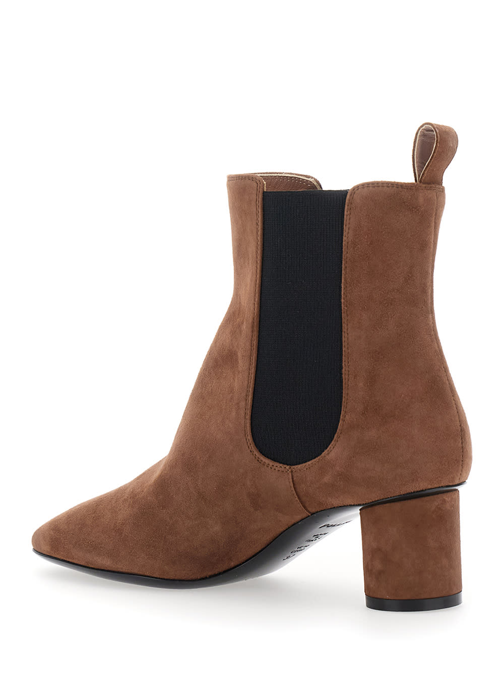 Pollini Scarponcino Donna Camoscio In Brown