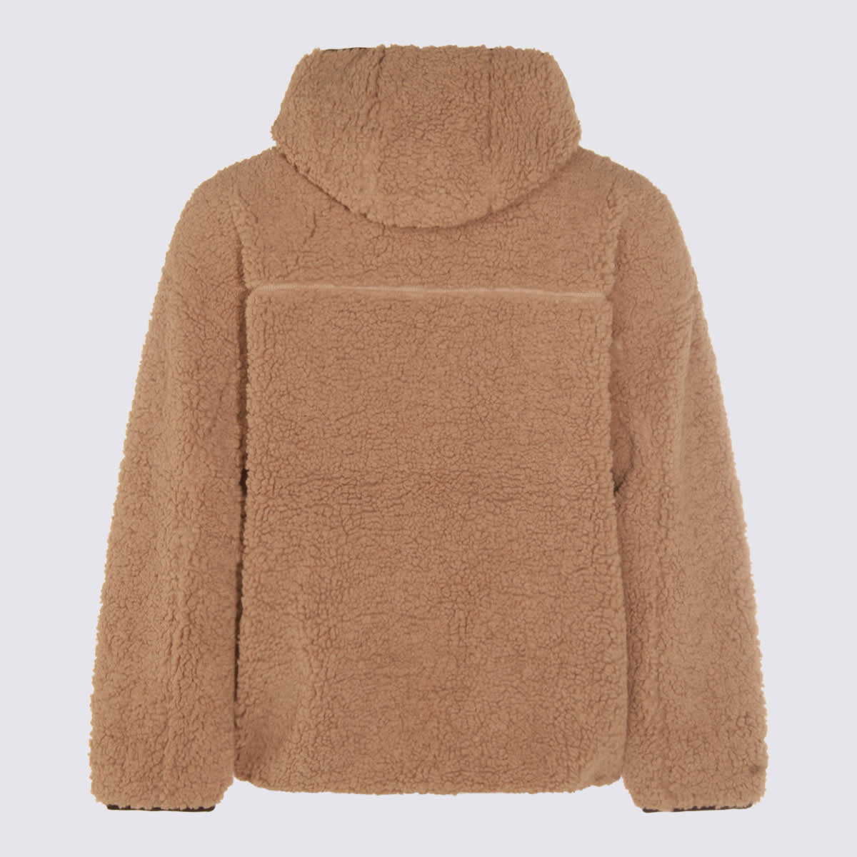 Diesel S-zat Sweat-shirt Puffer Jackets Beige In Brown