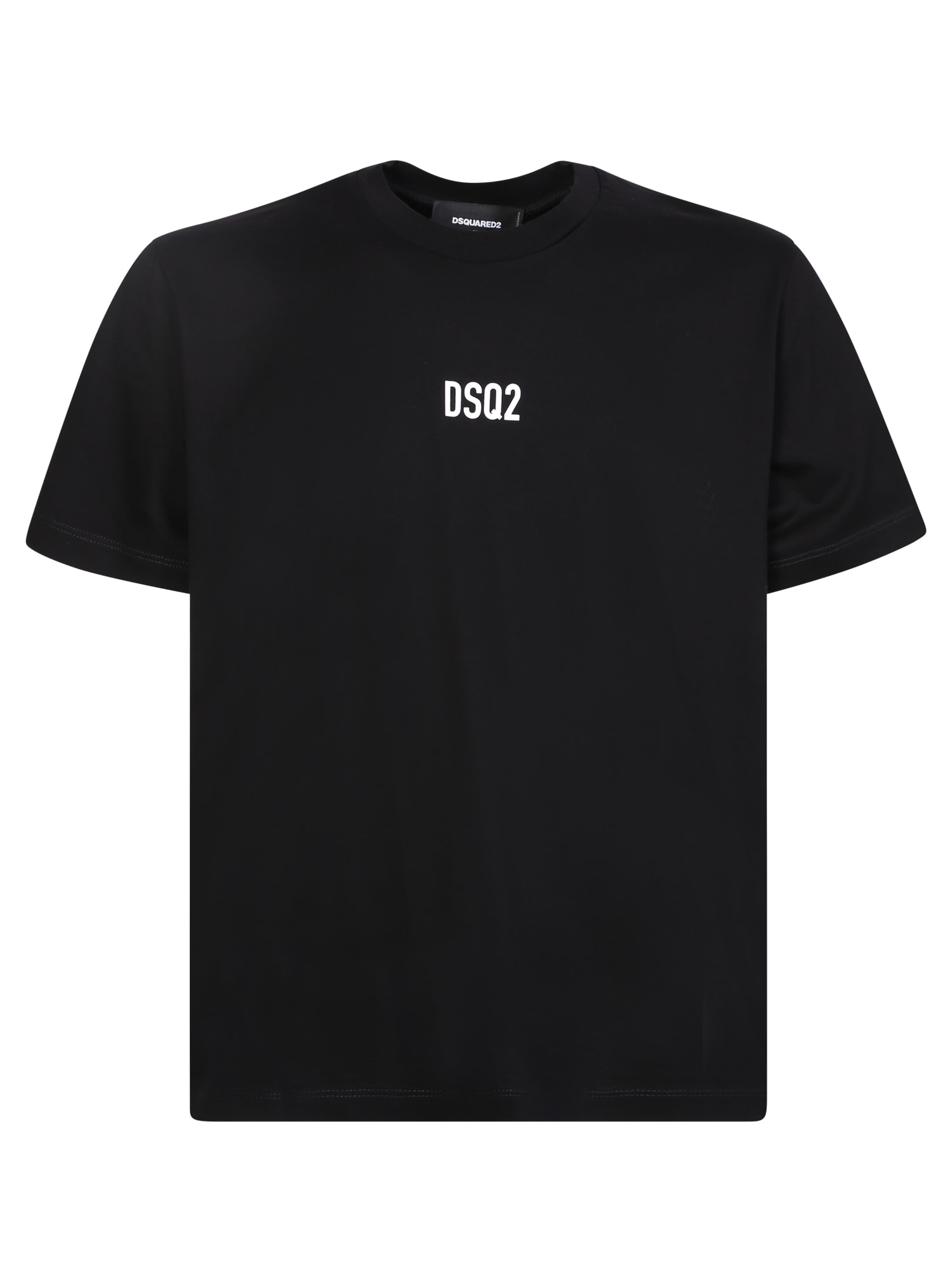 DSQUARED2 BLACK MINI LOGO T-SHIRT