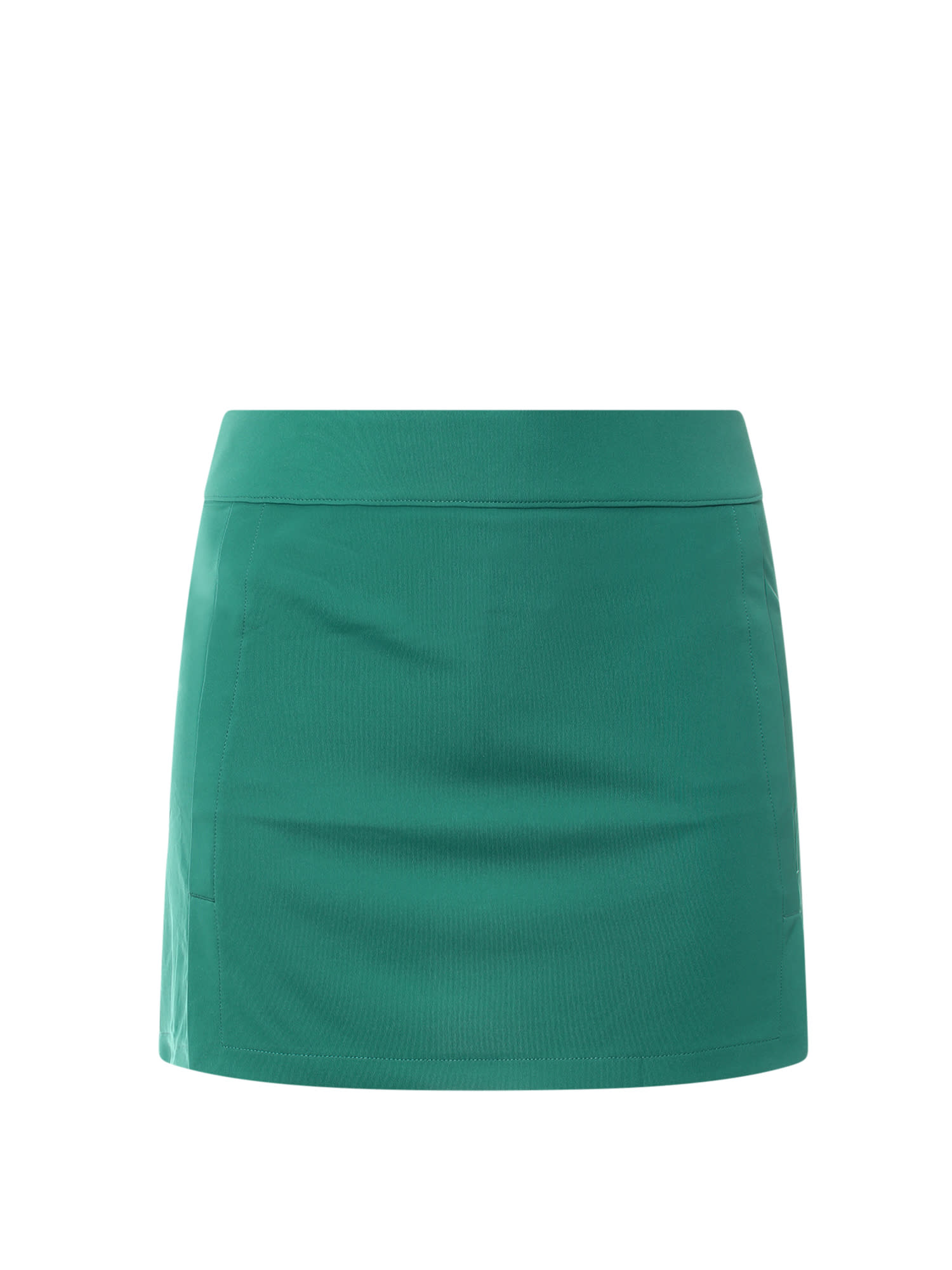 Shop J. Lindeberg Amelie Skirt In Green
