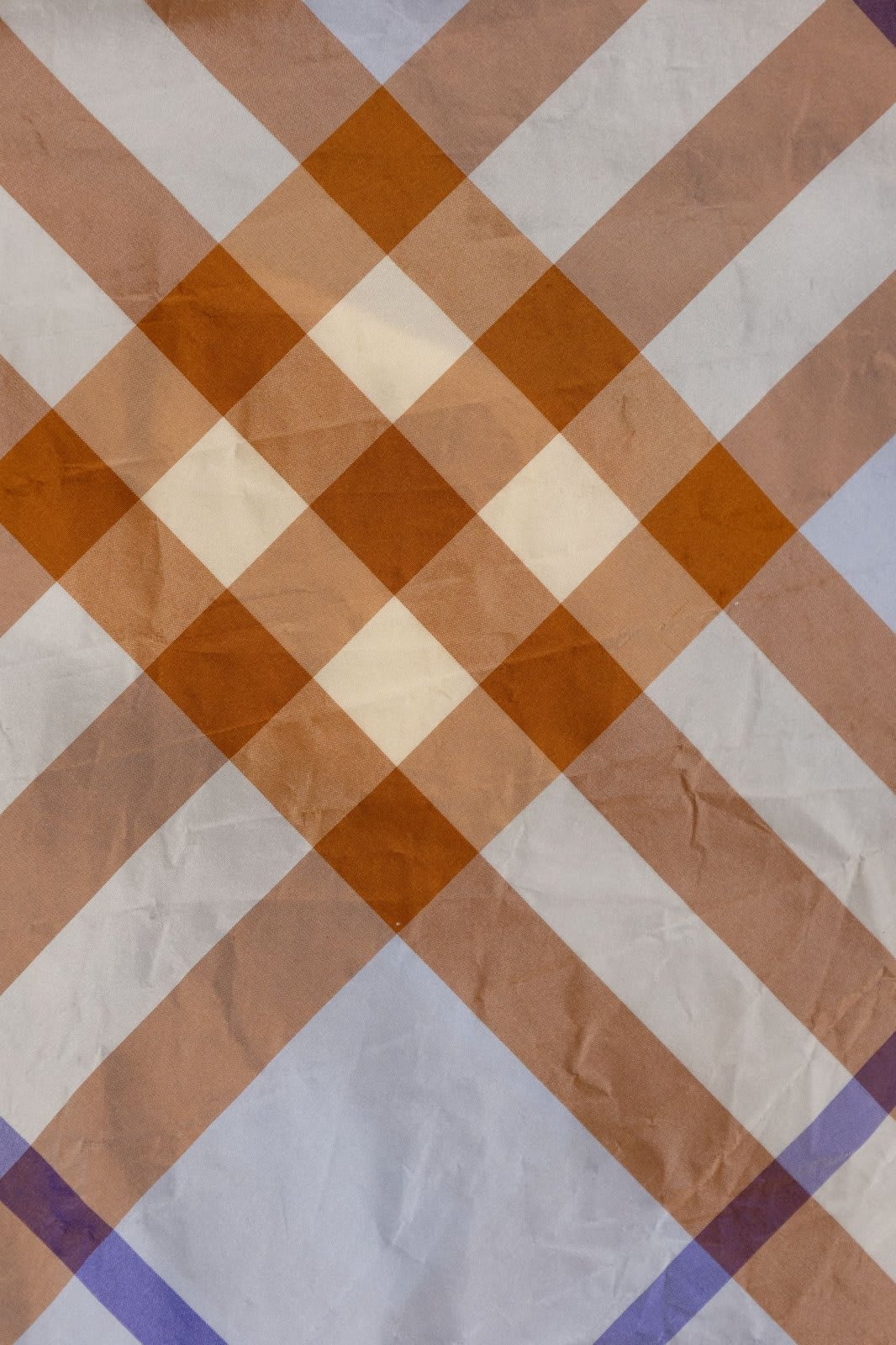 Burberry Checked Short-sleeved T-shirt In Multicolour