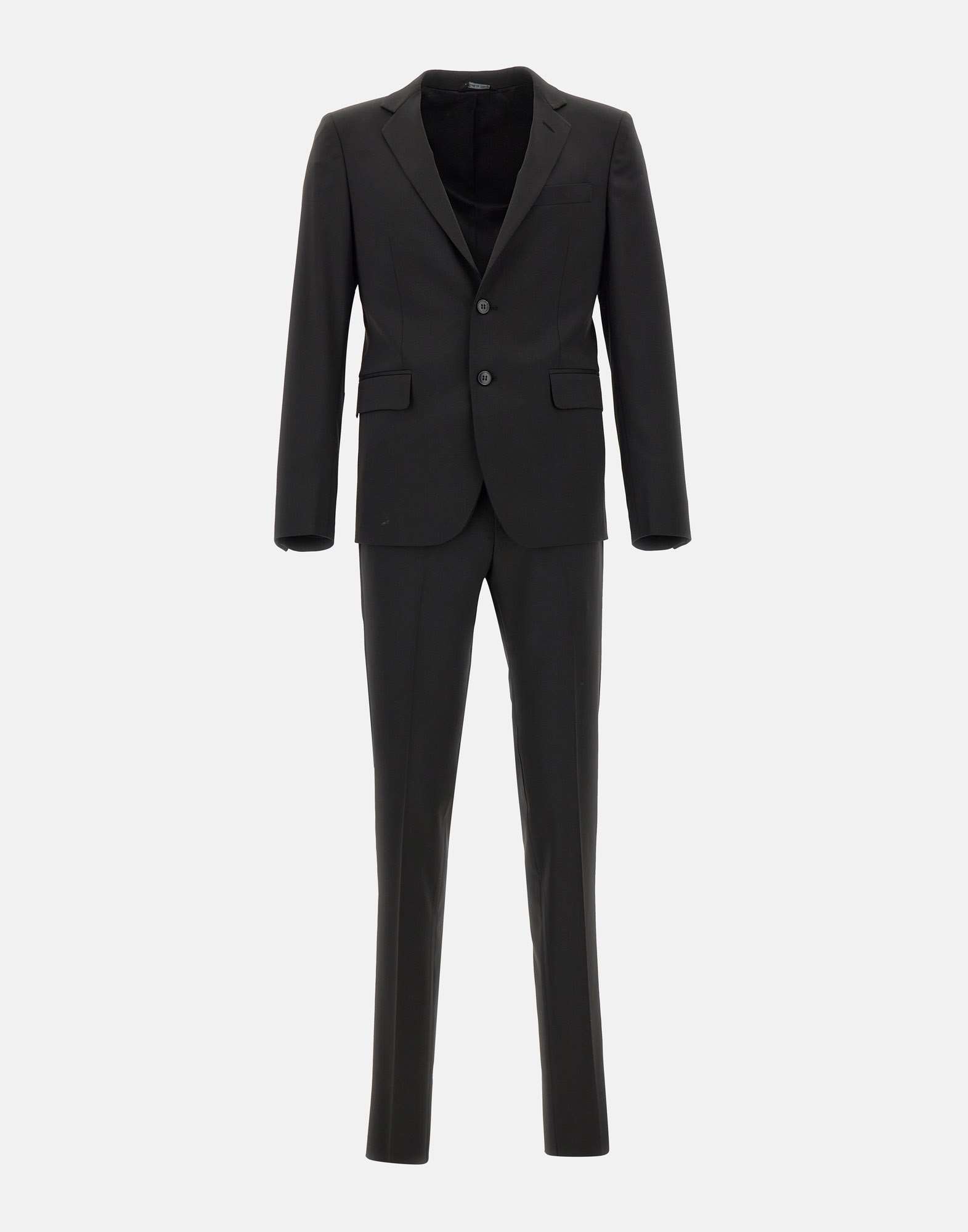 Shop Brian Dales Ga87 Suit Two-piece Cool Wool In Black